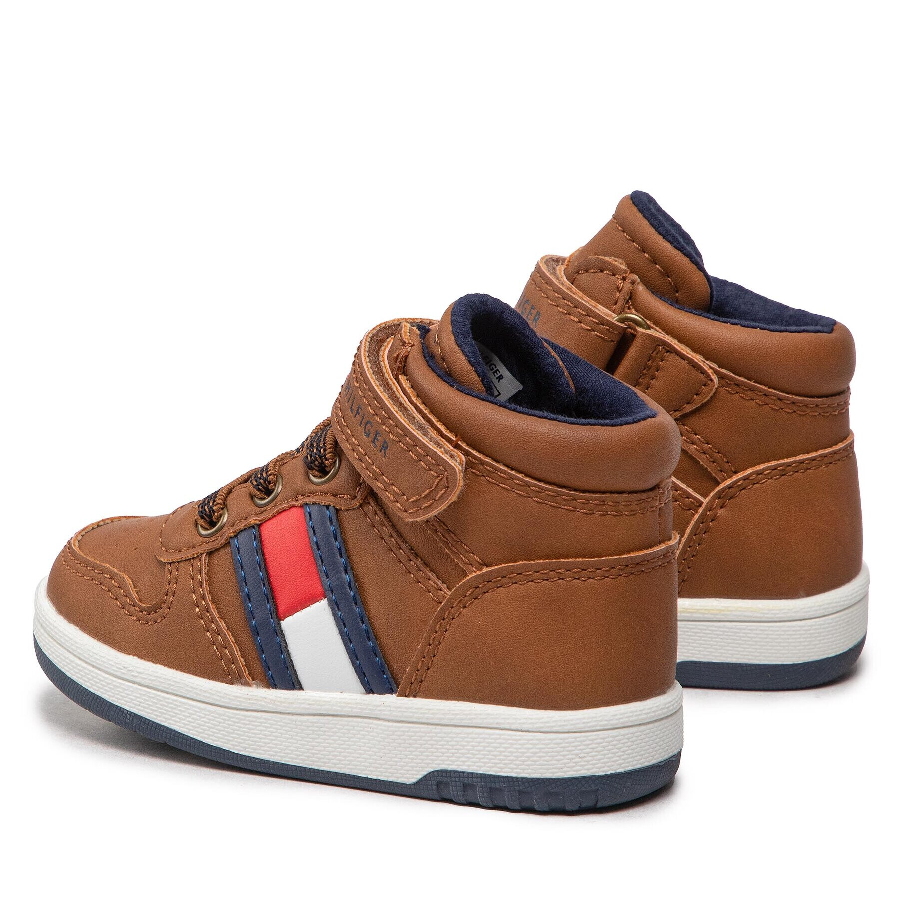 Tommy Hilfiger Sneakers High Top-lace-Up T3B9-32476-1351 M Maro - Pled.ro