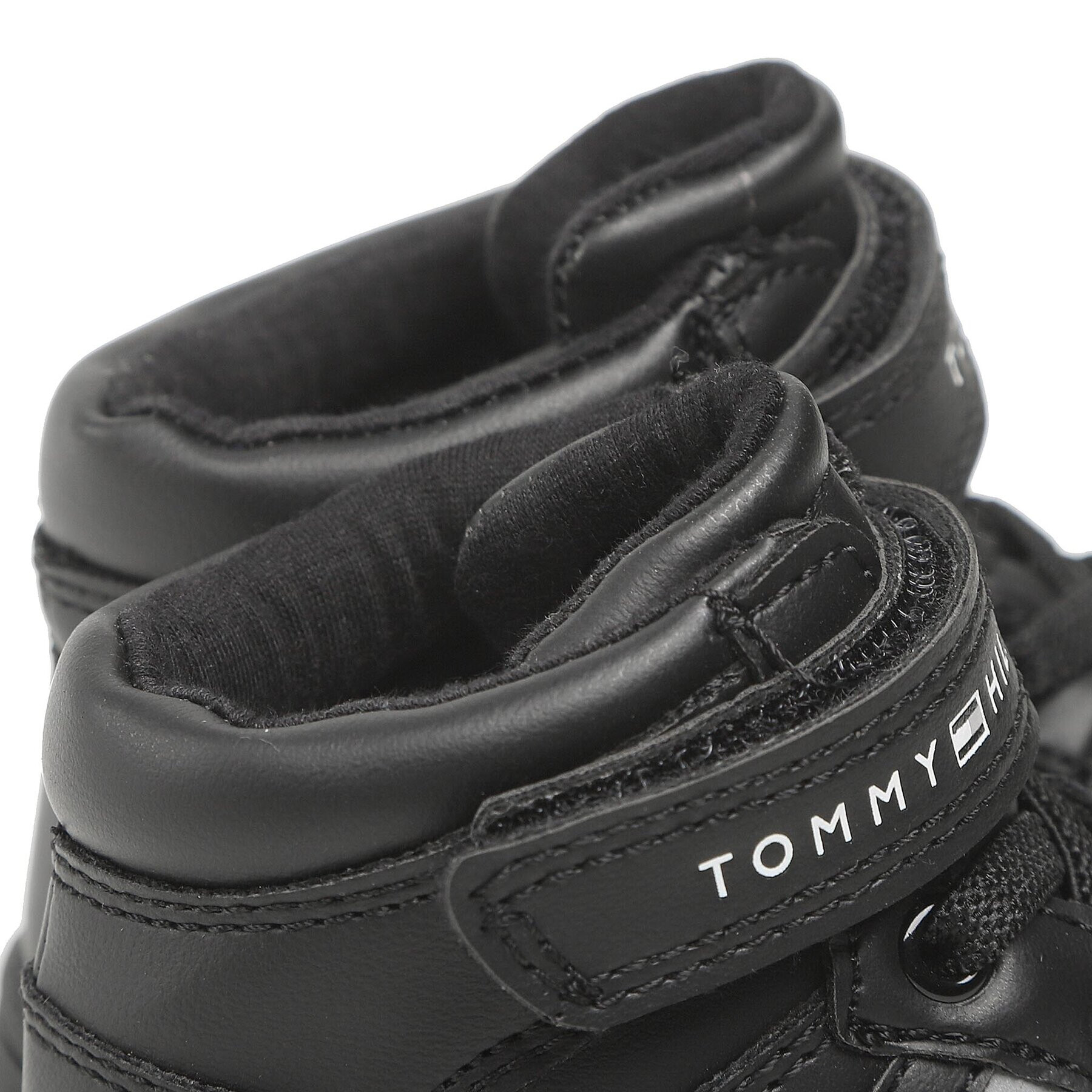 Tommy Hilfiger Sneakers High Top Lace-Up T3B9-32476-1351 M Negru - Pled.ro