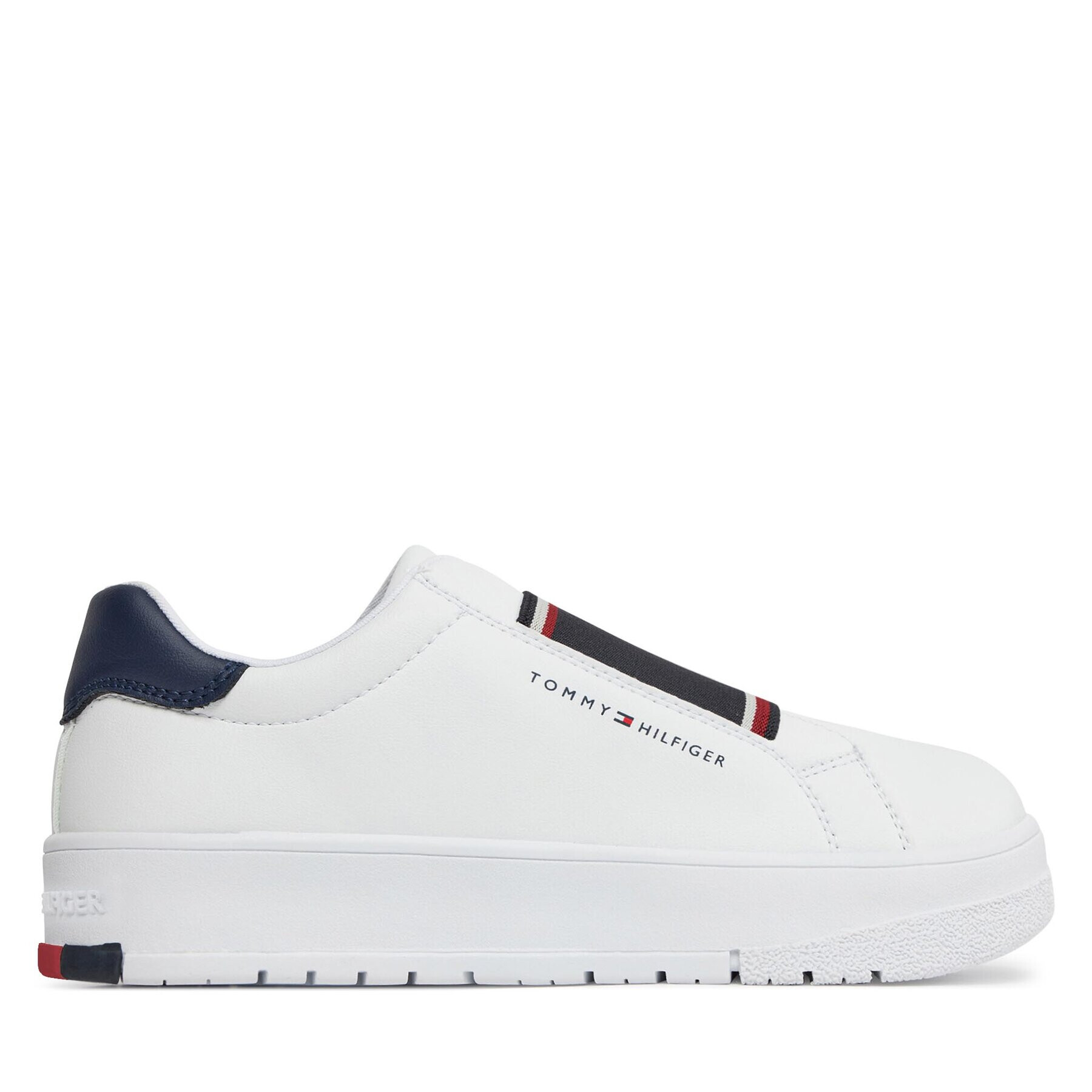 Tommy Hilfiger Sneakers Lace-Up Sneaker T3X9-33358-1355 S Alb - Pled.ro