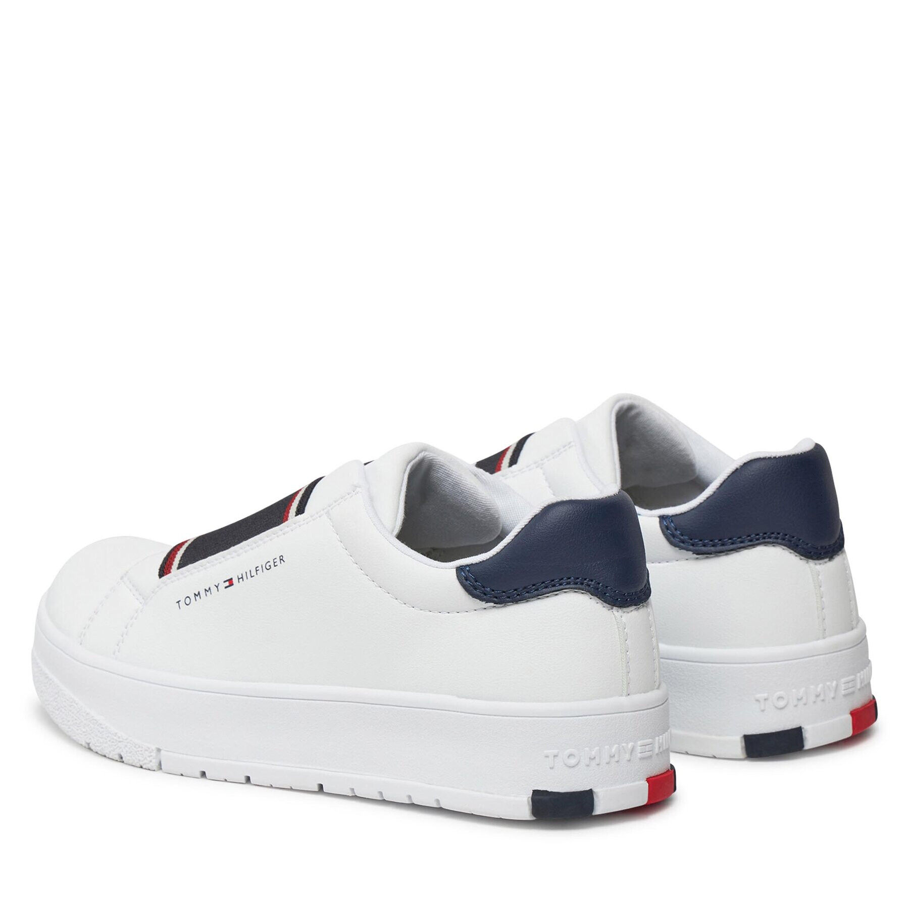 Tommy Hilfiger Sneakers Lace-Up Sneaker T3X9-33358-1355 S Alb - Pled.ro