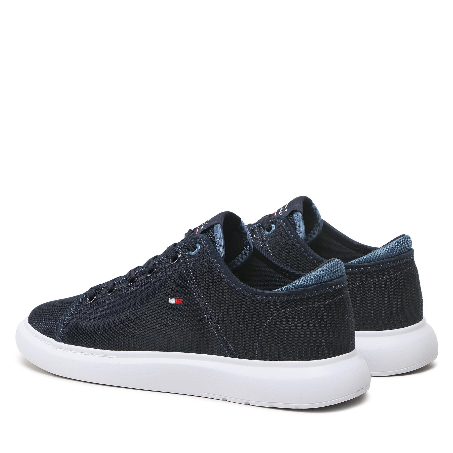 Tommy Hilfiger Sneakers Lightweight Textile Cupsole FM0FM04426 Bleumarin - Pled.ro