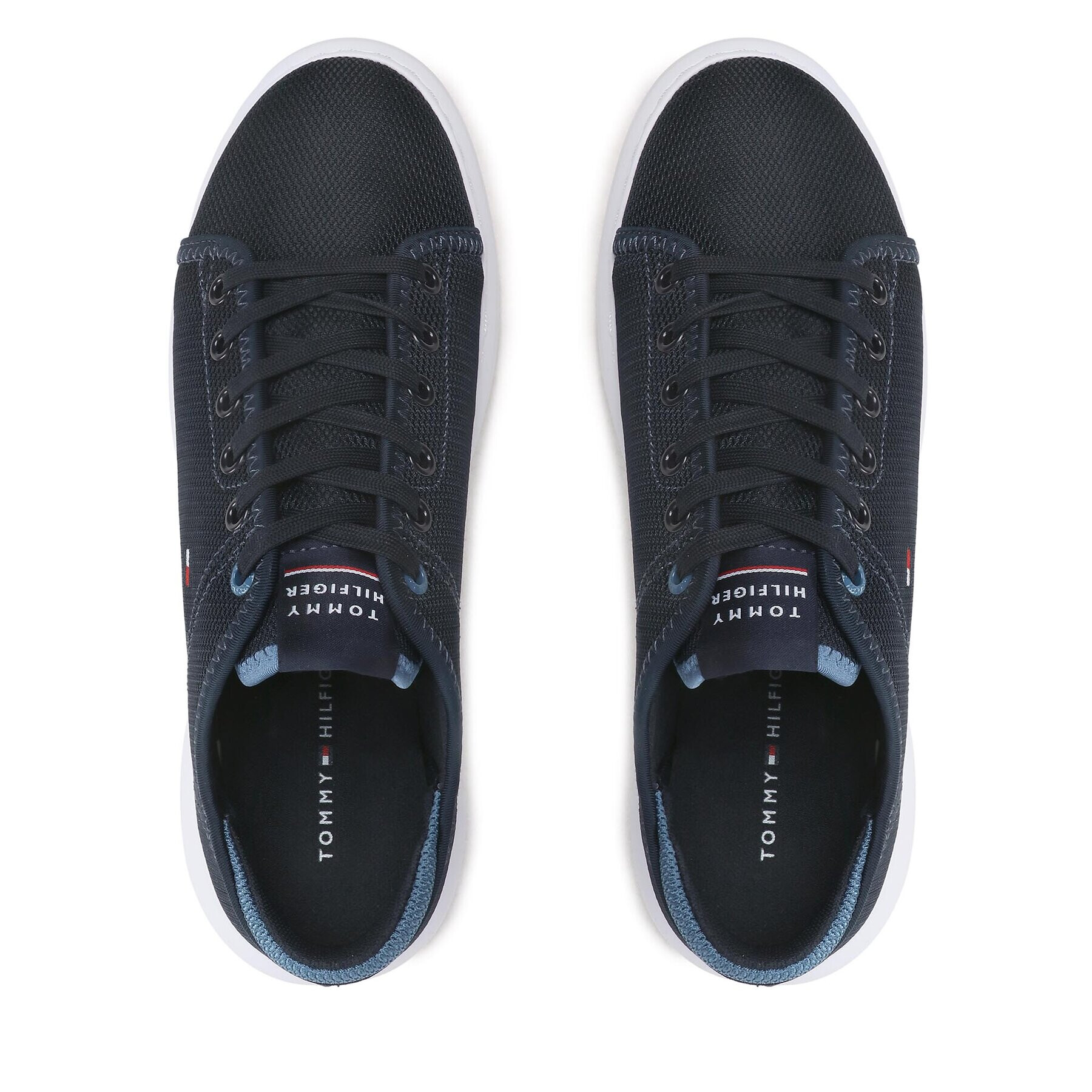 Tommy Hilfiger Sneakers Lightweight Textile Cupsole FM0FM04426 Bleumarin - Pled.ro