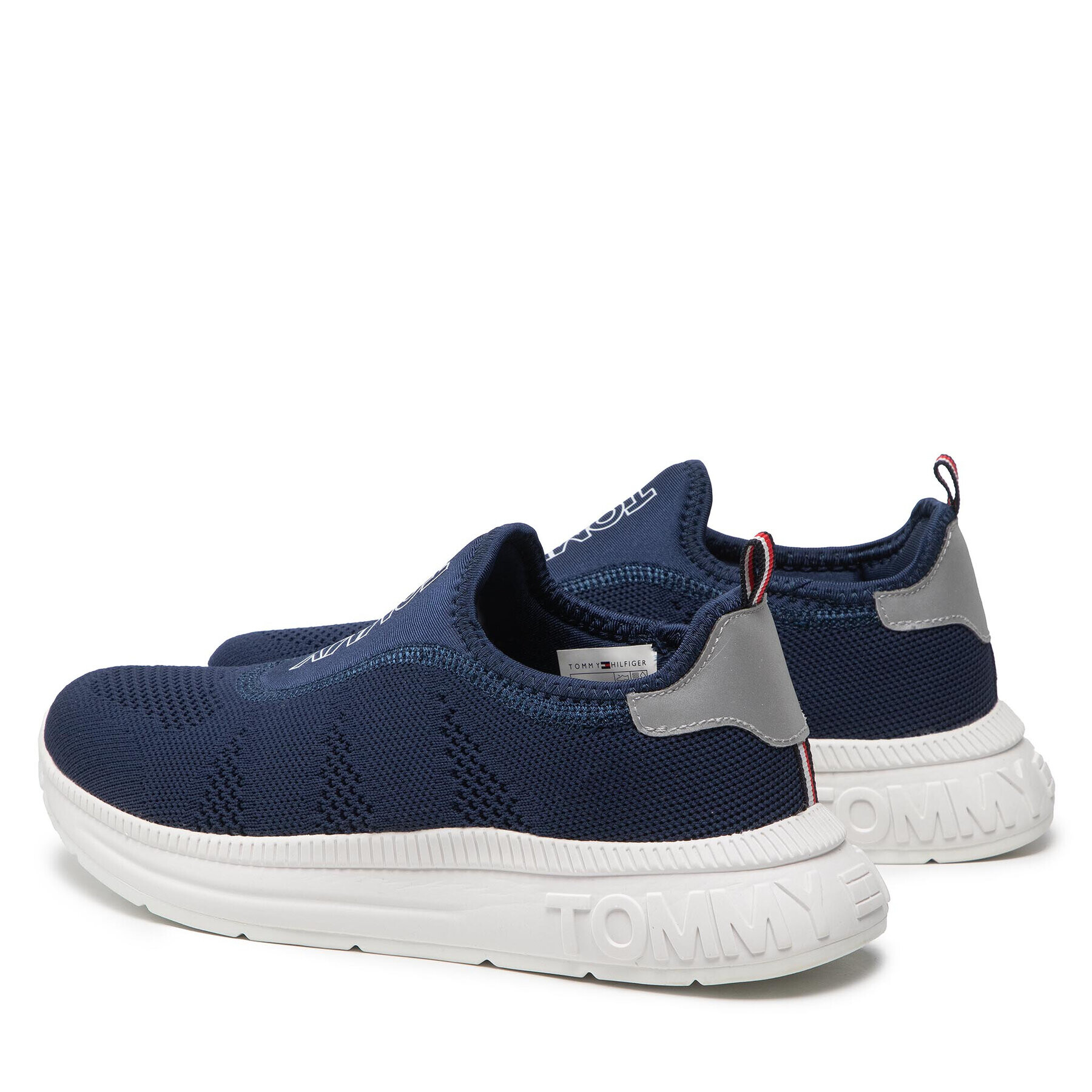 Tommy Hilfiger Sneakers Low Cup Sneaker T3B4-32246-0735 S Bleumarin - Pled.ro