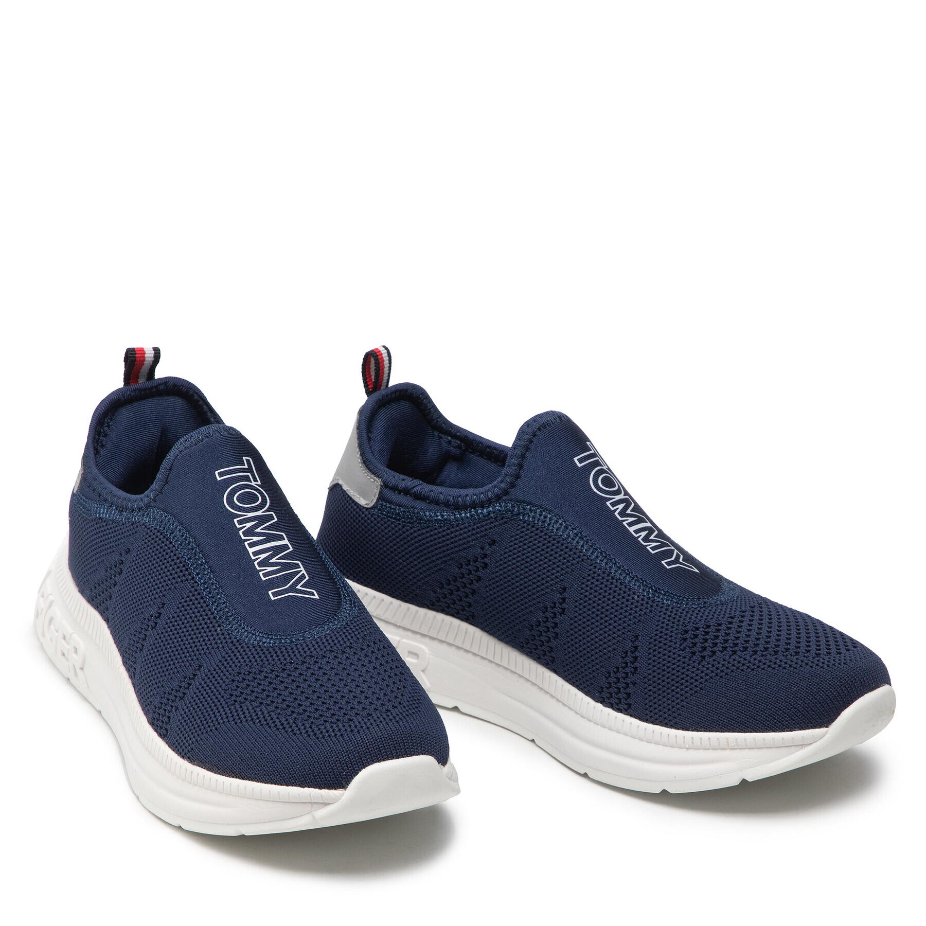 Tommy Hilfiger Sneakers Low Cup Sneaker T3B4-32246-0735 S Bleumarin - Pled.ro