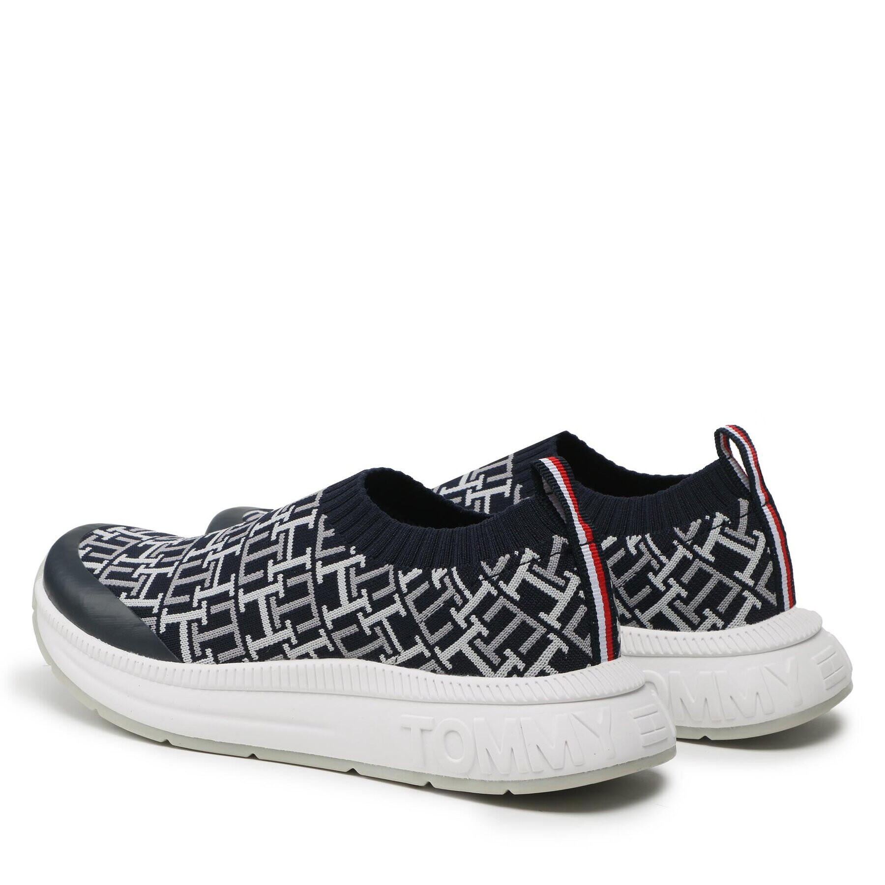 Tommy Hilfiger Sneakers Low Cut Easy-On T3A9-32746-0034X079 S Bleumarin - Pled.ro