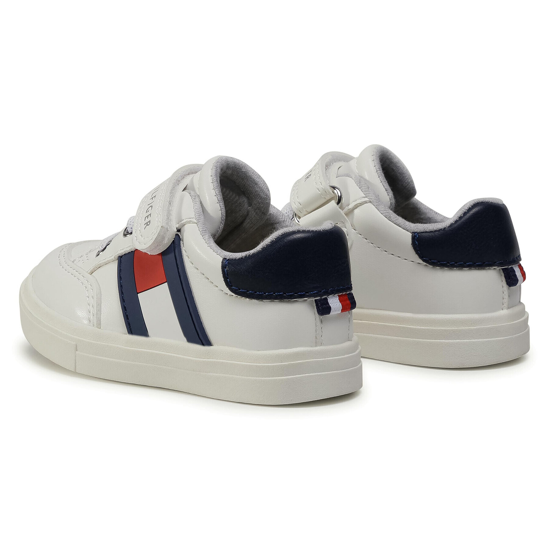 Tommy Hilfiger Sneakers Low Cut Lace T1B4-30702-0622 M Alb - Pled.ro