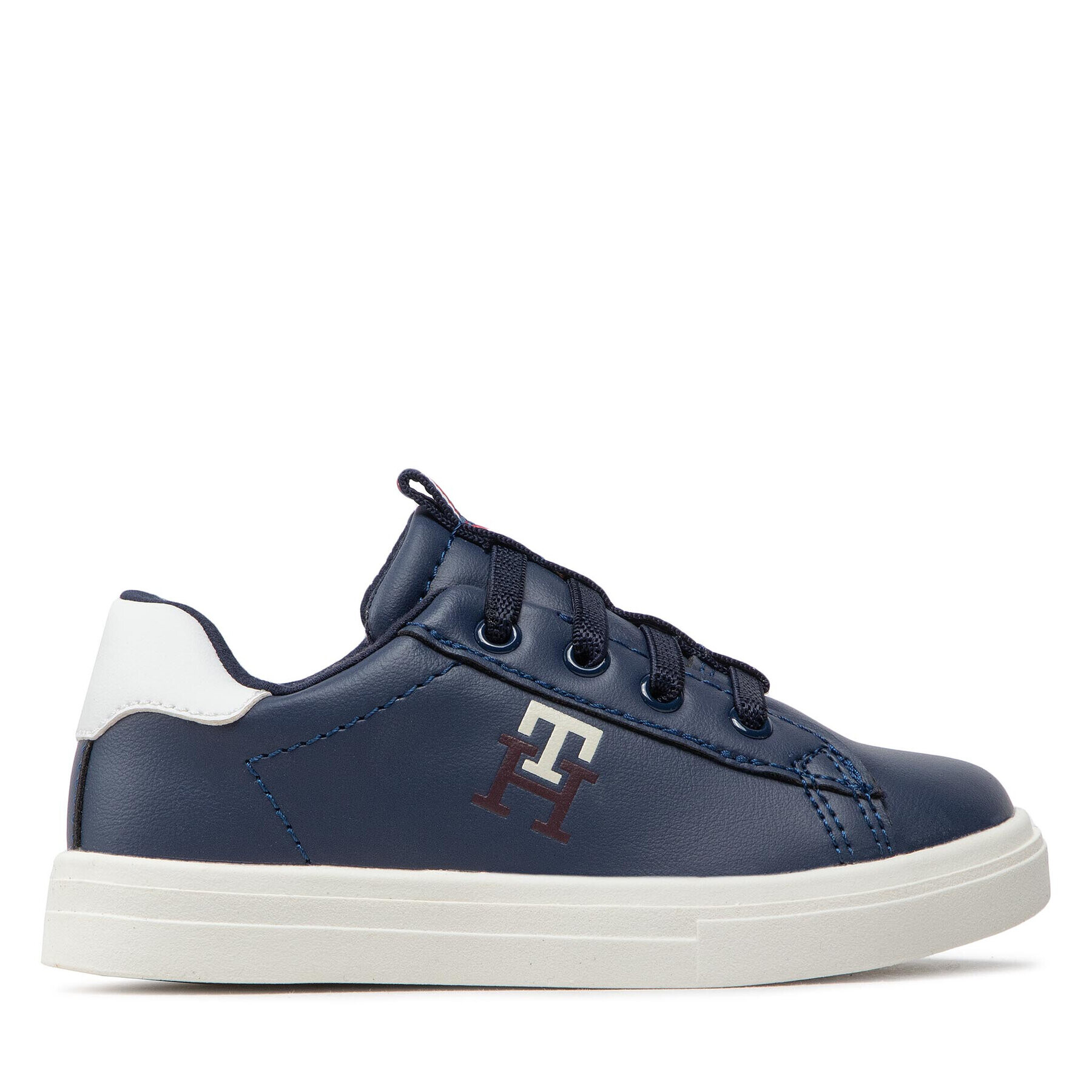 Tommy Hilfiger Sneakers Low Cut lace-Up Sneaker T1B9-32457-1355 S Bleumarin - Pled.ro