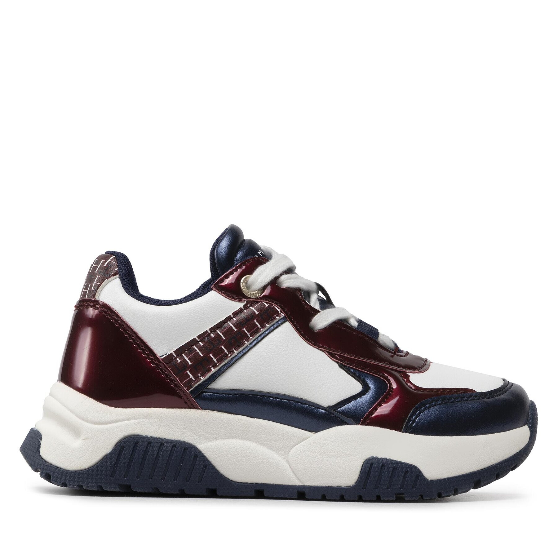 Tommy Hilfiger Sneakers Low Cut Lace-Up Sneaker T3A9-32359-1447 M Alb - Pled.ro