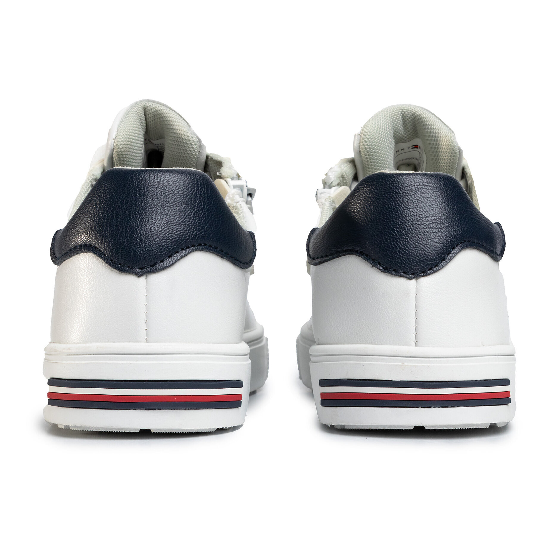 Tommy Hilfiger Sneakers Low Cut Lace-Up Sneaker T3B4-30718-0900 S Alb - Pled.ro