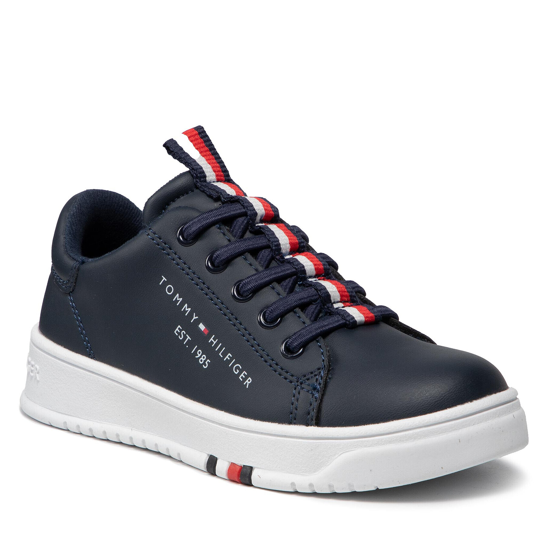 Tommy Hilfiger Sneakers Low Cut Lace Up Sneaker T3B4-32052-0193 M Bleumarin - Pled.ro