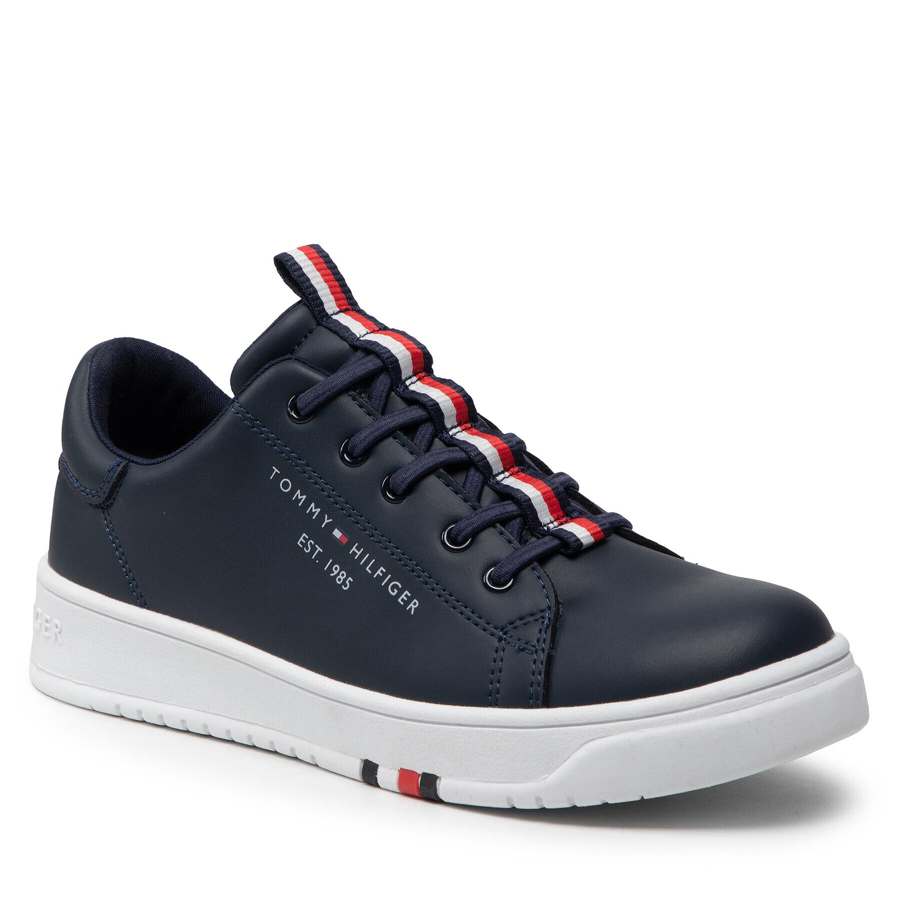 Tommy Hilfiger Sneakers Low Cut Lace-Up Sneaker T3B4-32225-1355 S Bleumarin - Pled.ro