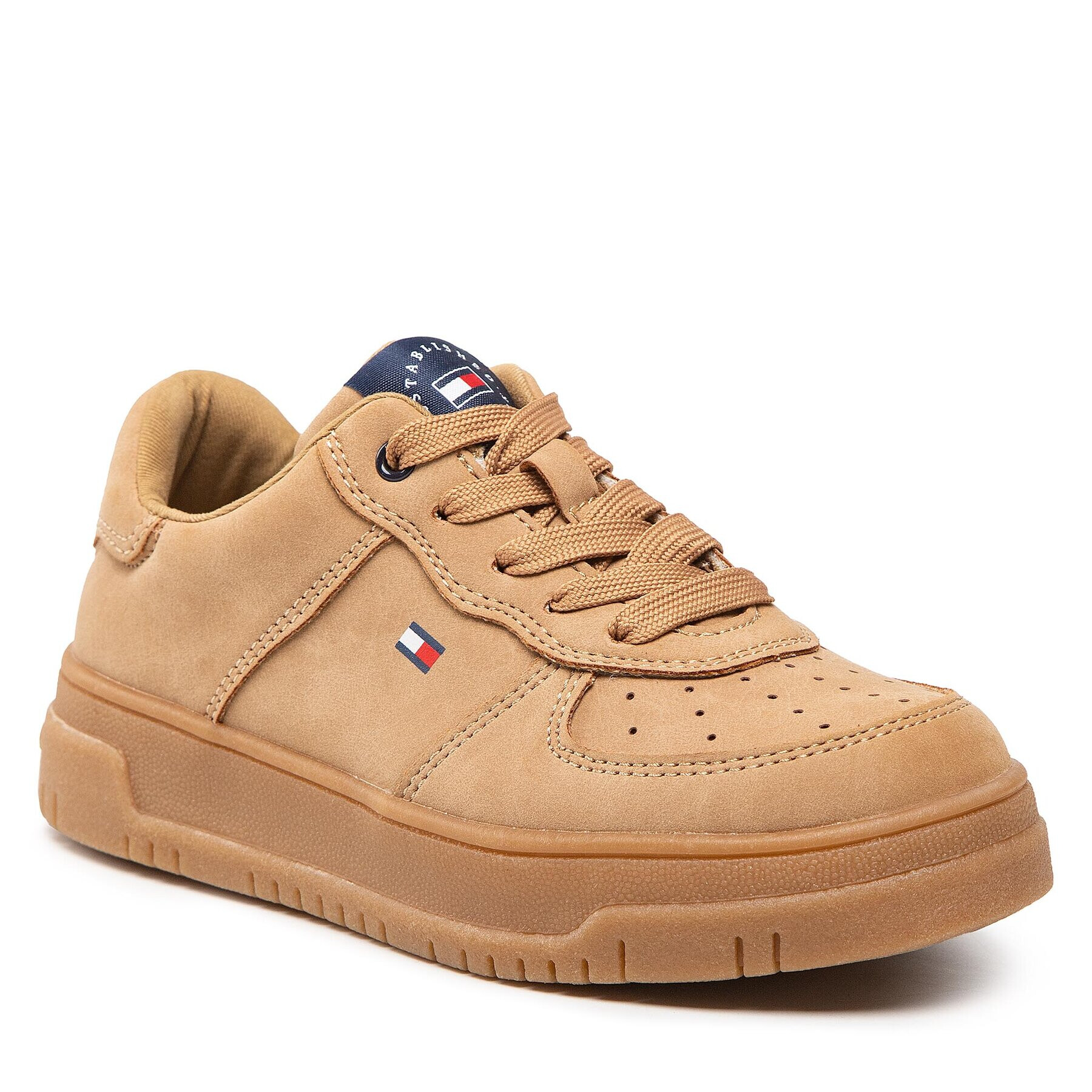 Tommy Hilfiger Sneakers Low Cut Lace-Up Sneaker T3B9-32478-1441 M Maro - Pled.ro