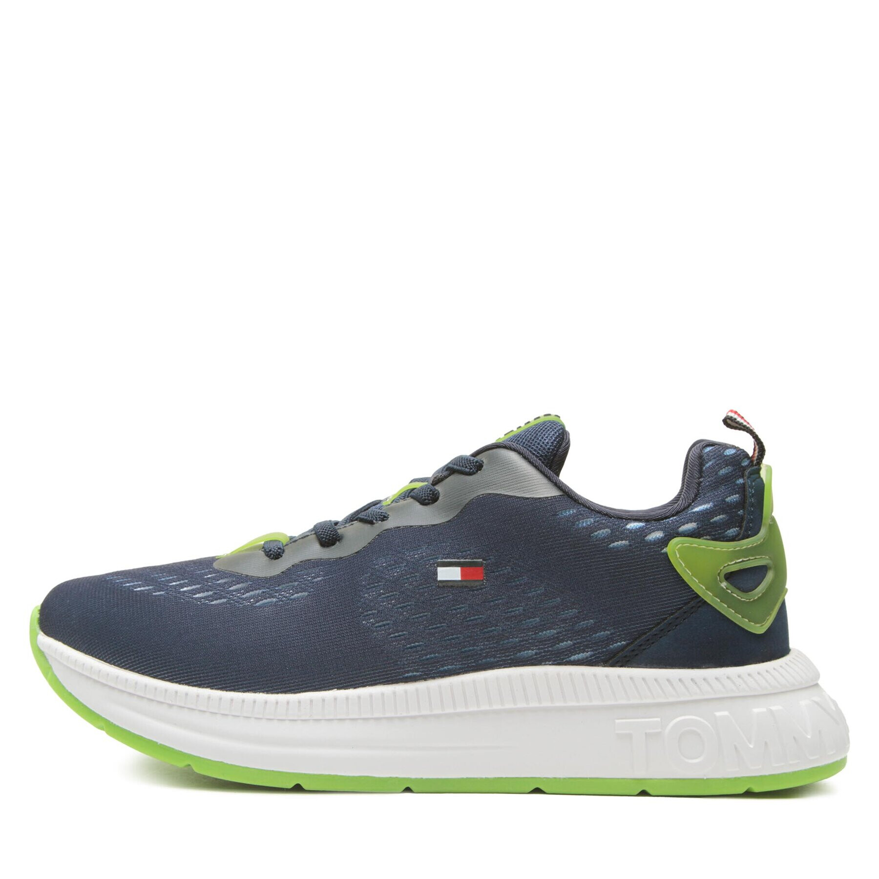 Tommy Hilfiger Sneakers Low Cut Lace-Up Sneaker T3X9-32892-0702 S Bleumarin - Pled.ro