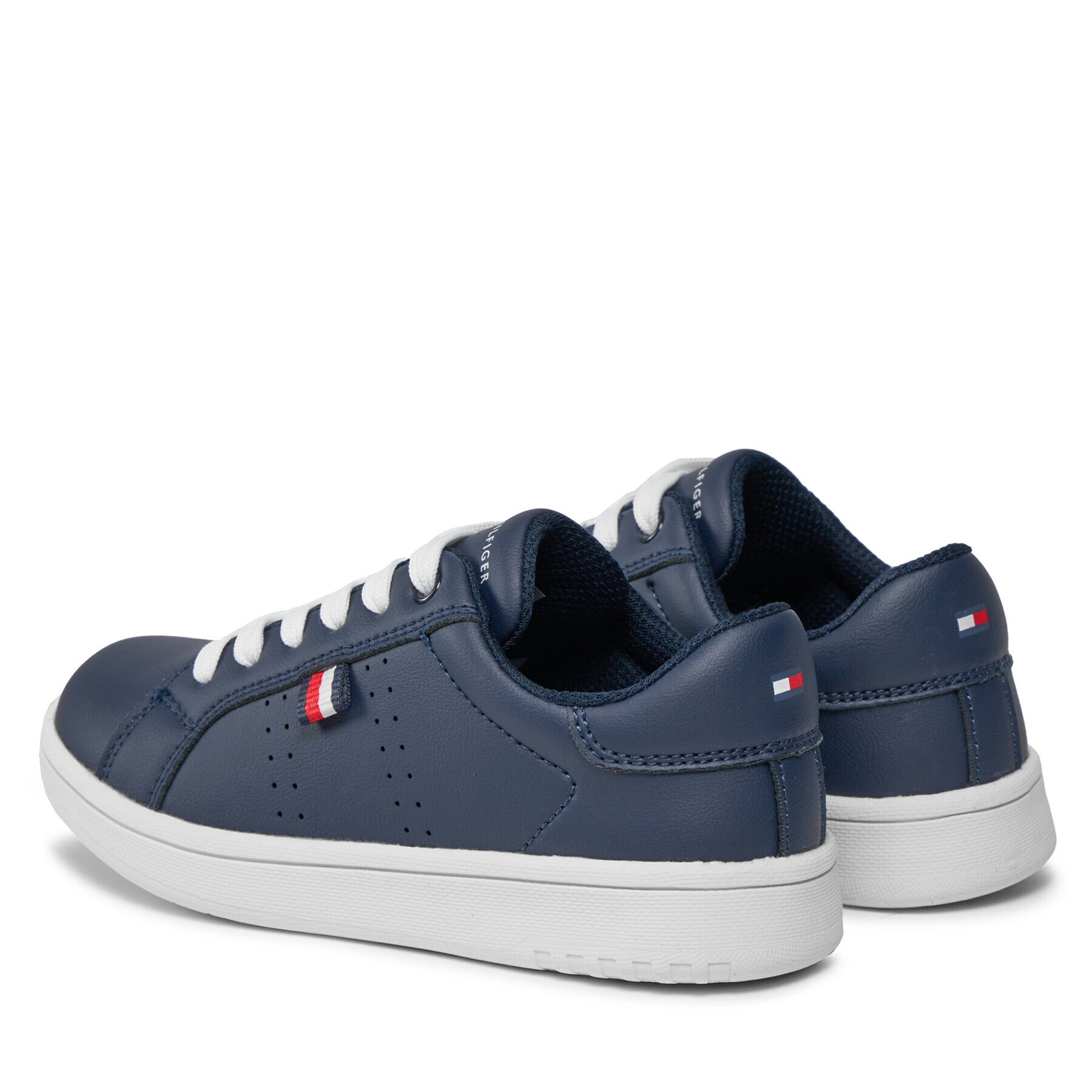 Tommy Hilfiger Sneakers Low Cut Lace Up Sneaker T3X9-33348-1355 M Bleumarin - Pled.ro