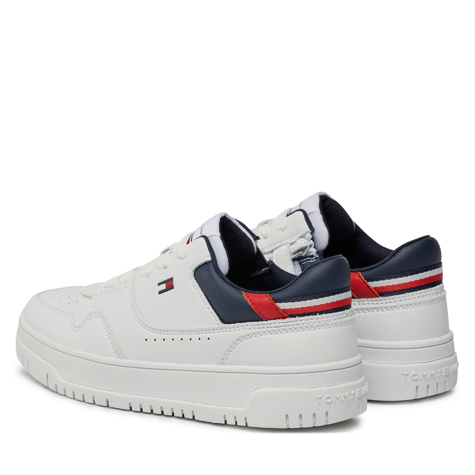 Tommy Hilfiger Sneakers Low Cut Lace-Up Sneaker T3X9-33367-1355 S Alb - Pled.ro