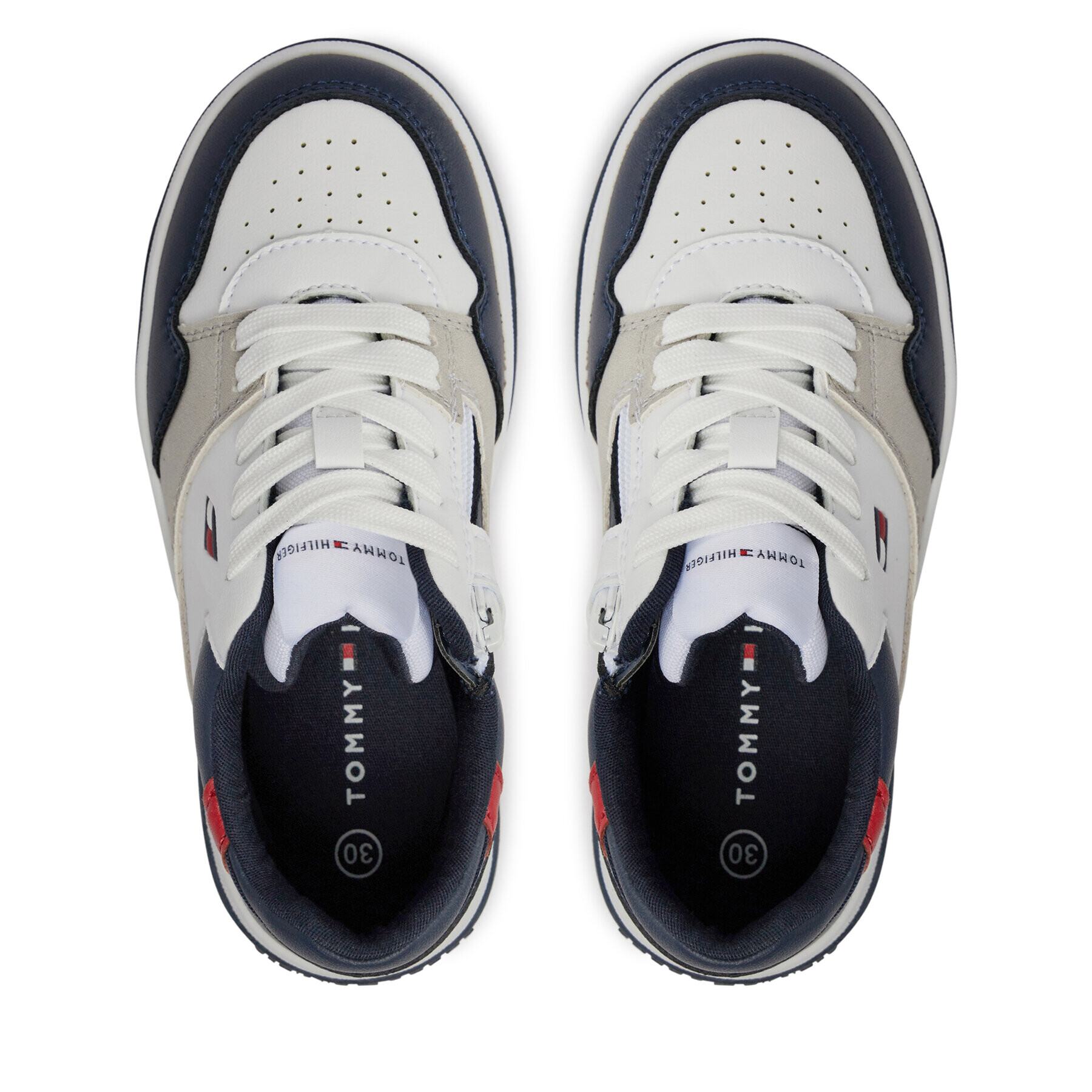 Tommy Hilfiger Sneakers Low Cut Lace-Up Sneaker T3X9-33368-1355 M Colorat - Pled.ro