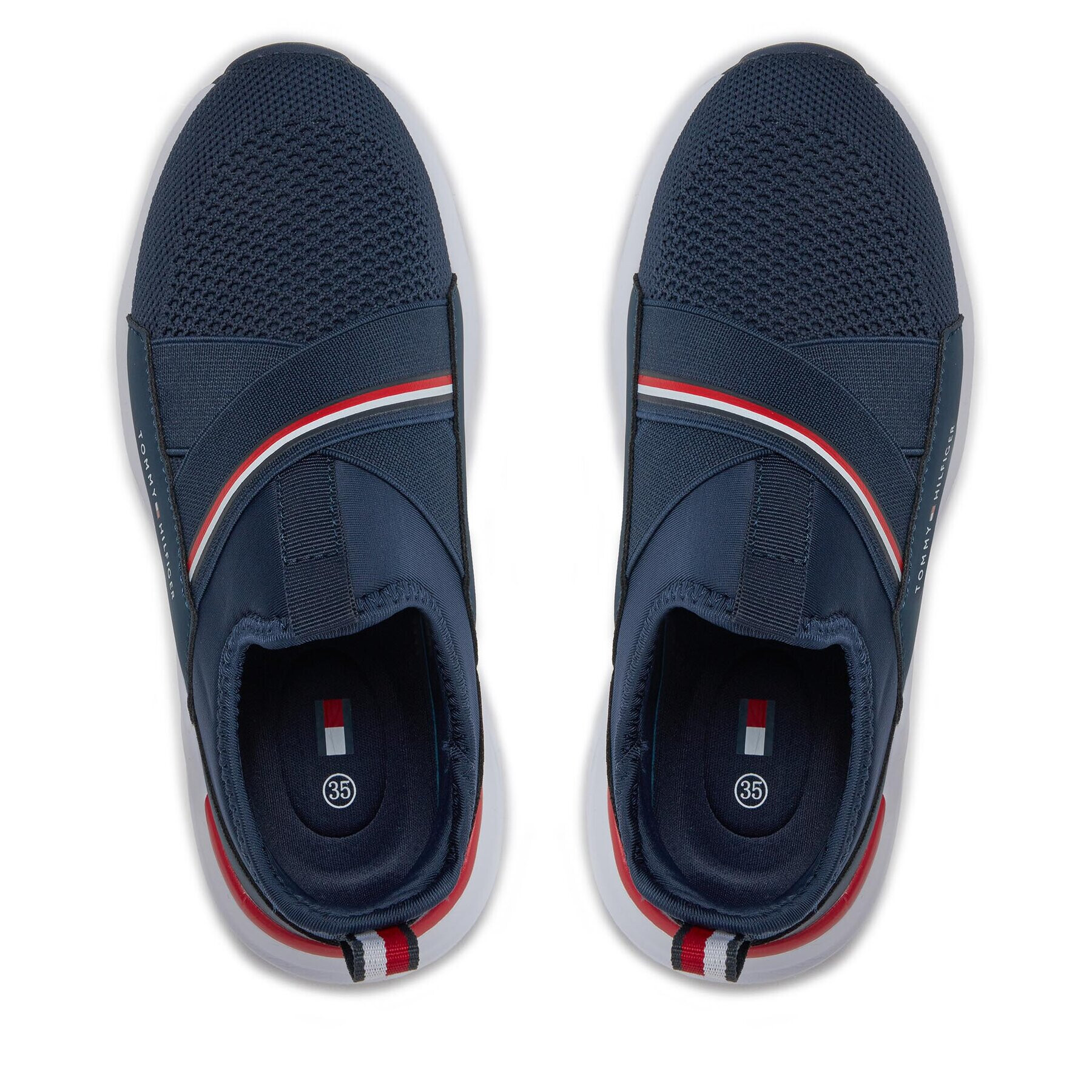 Tommy Hilfiger Sneakers Low Cut Sneaker T3X9-33397-1219 S Bleumarin - Pled.ro