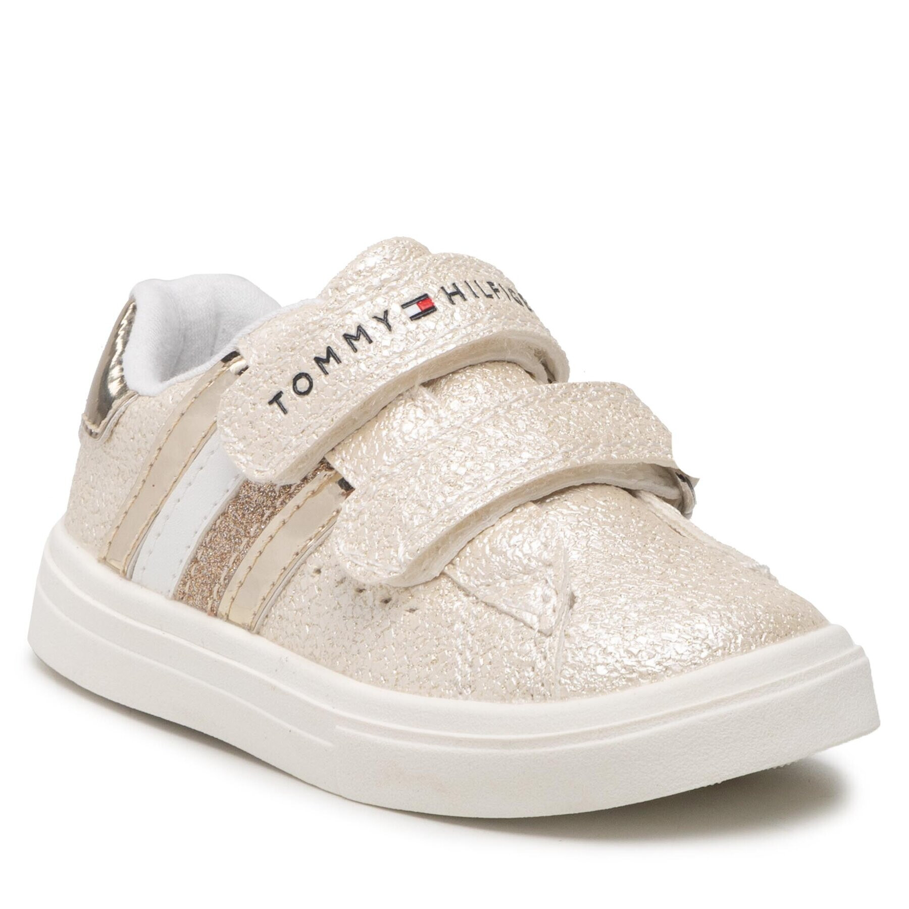 Tommy Hilfiger Sneakers Low Cut Velcro Sneaker T1A9-32300-1010 M Auriu - Pled.ro