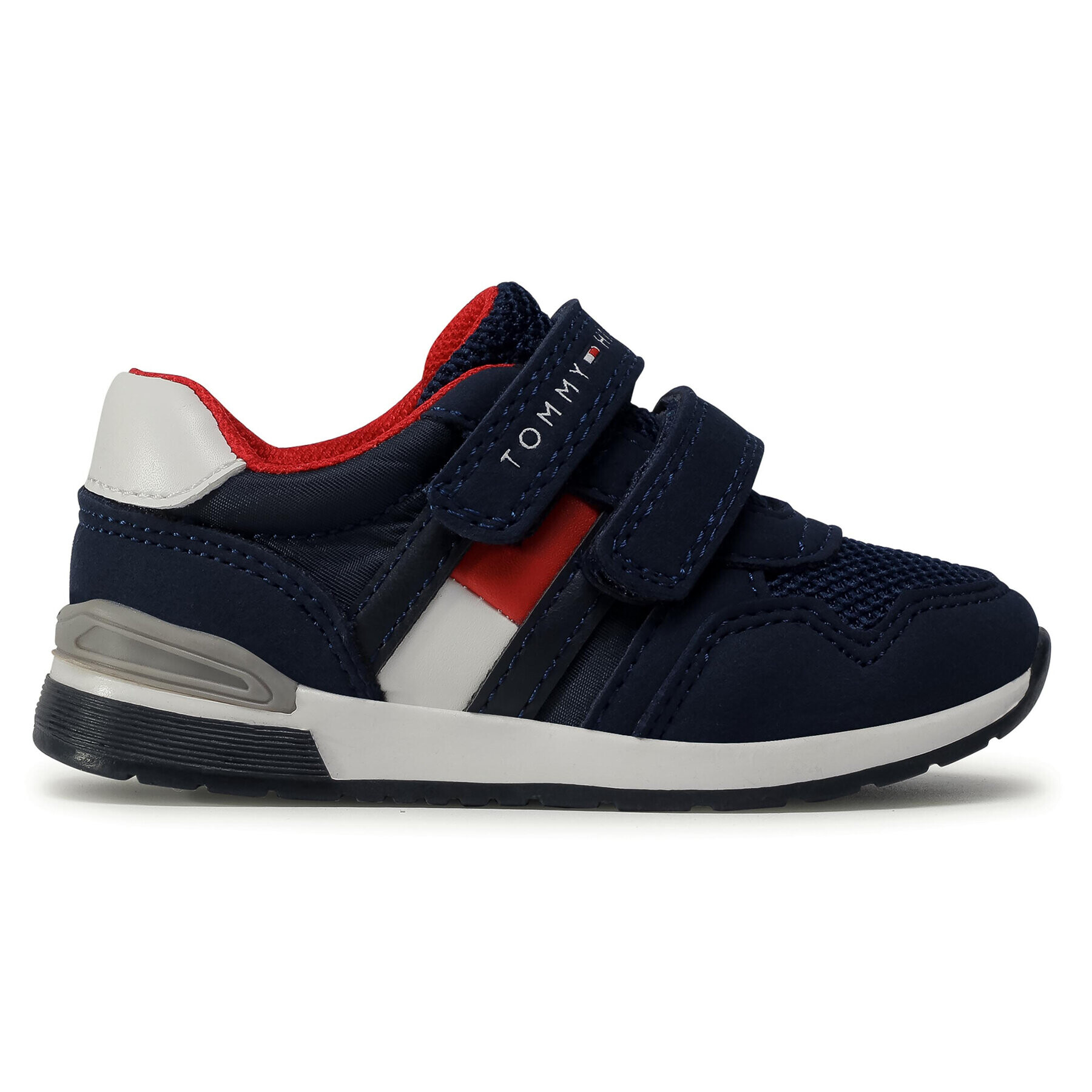 Tommy Hilfiger Sneakers Low Cut Velcro Sneaker T1B4-30481-0732 M Bleumarin - Pled.ro