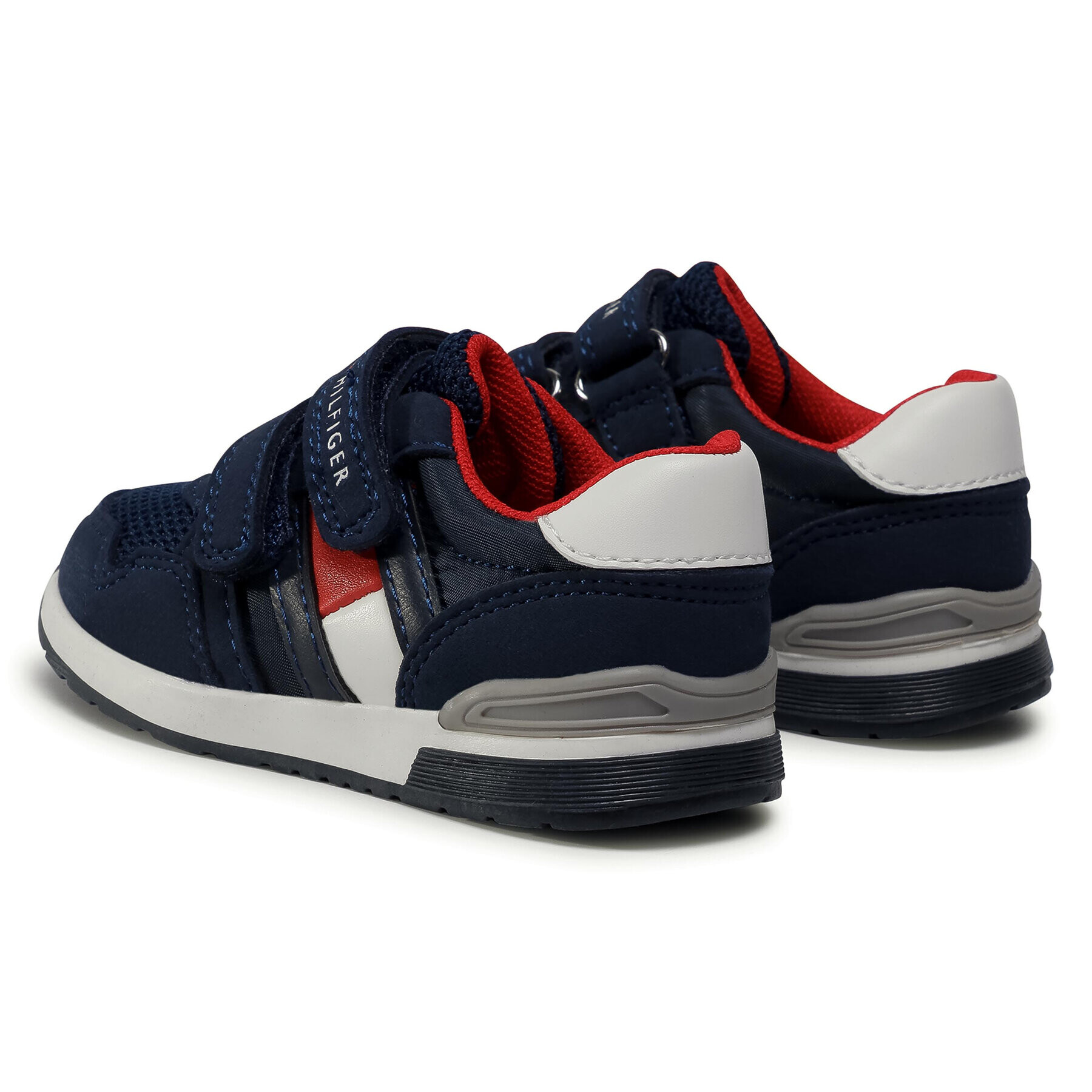 Tommy Hilfiger Sneakers Low Cut Velcro Sneaker T1B4-30481-0732 M Bleumarin - Pled.ro