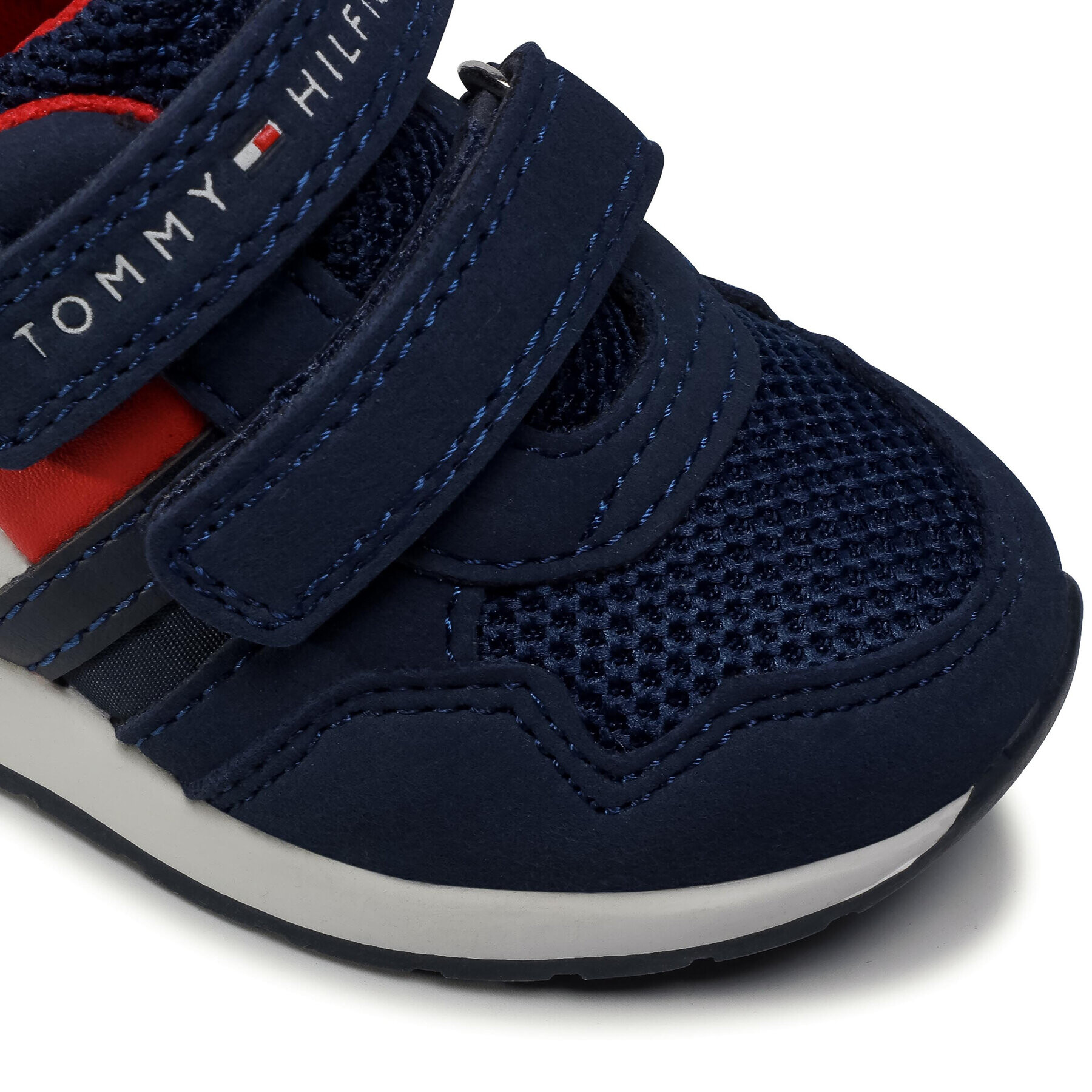 Tommy Hilfiger Sneakers Low Cut Velcro Sneaker T1B4-30481-0732 M Bleumarin - Pled.ro