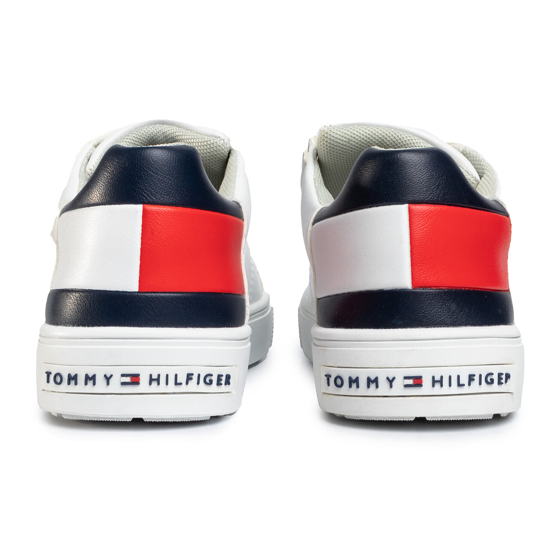 Tommy Hilfiger Sneakers Low Cut Velcro Sneaker T3B4-30719-0193 S Alb - Pled.ro