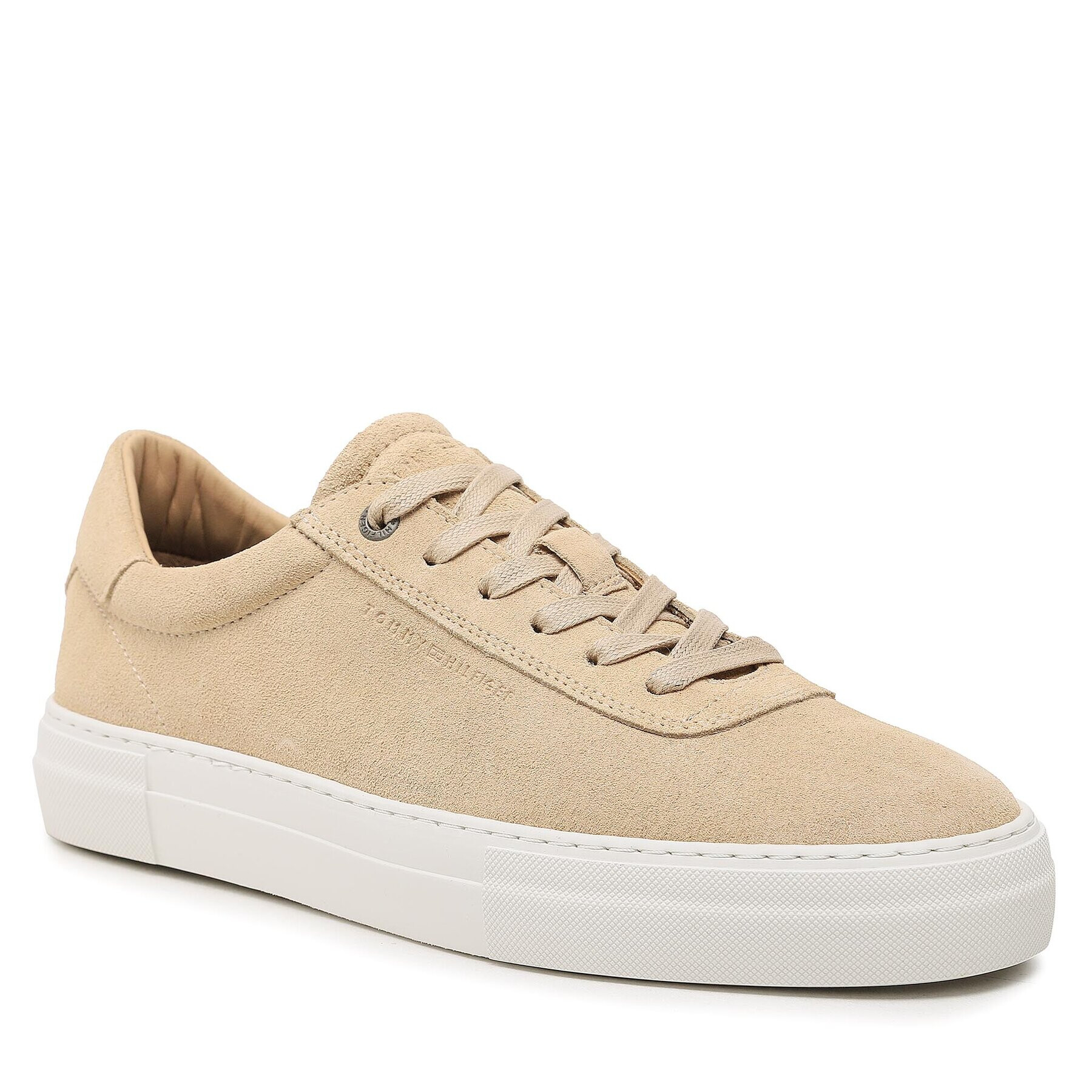 Tommy Hilfiger Sneakers Modern Premium Suede Cupsole FM0FM04745 Bej - Pled.ro