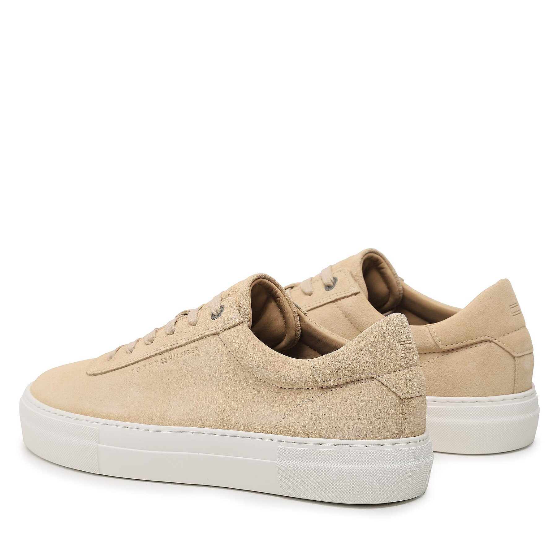 Tommy Hilfiger Sneakers Modern Premium Suede Cupsole FM0FM04745 Bej - Pled.ro