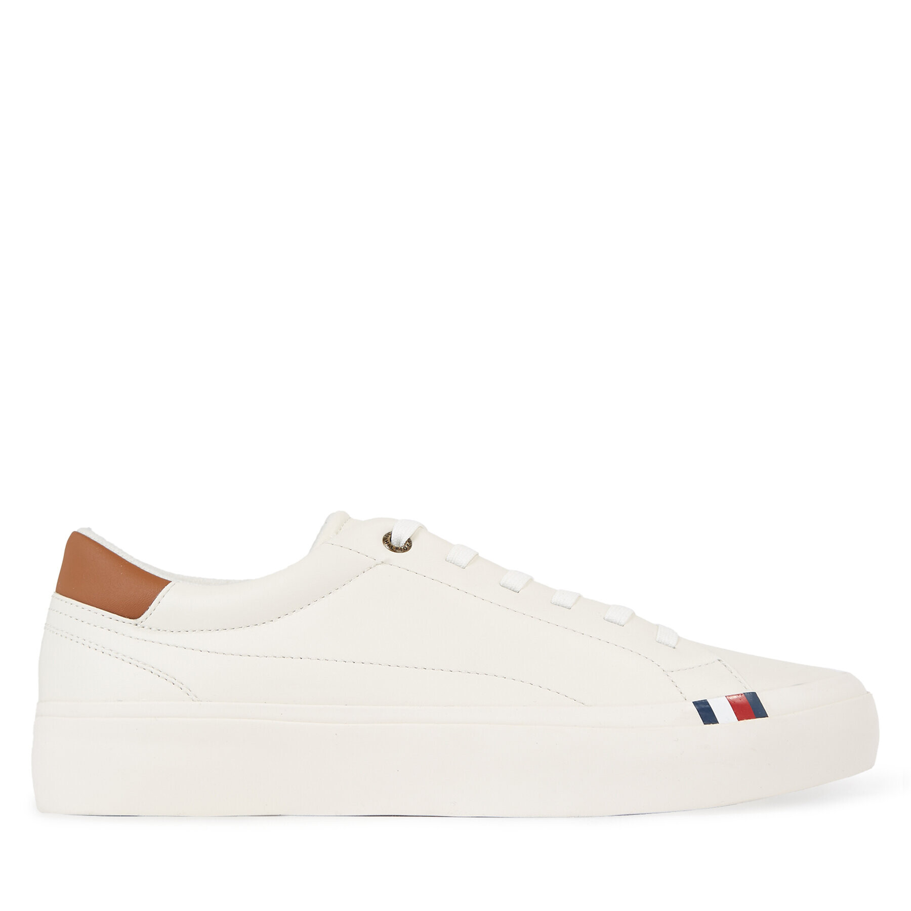 Tommy Hilfiger Sneakers Modern Vulc Lth Low Wl FM0FM04819 Alb - Pled.ro