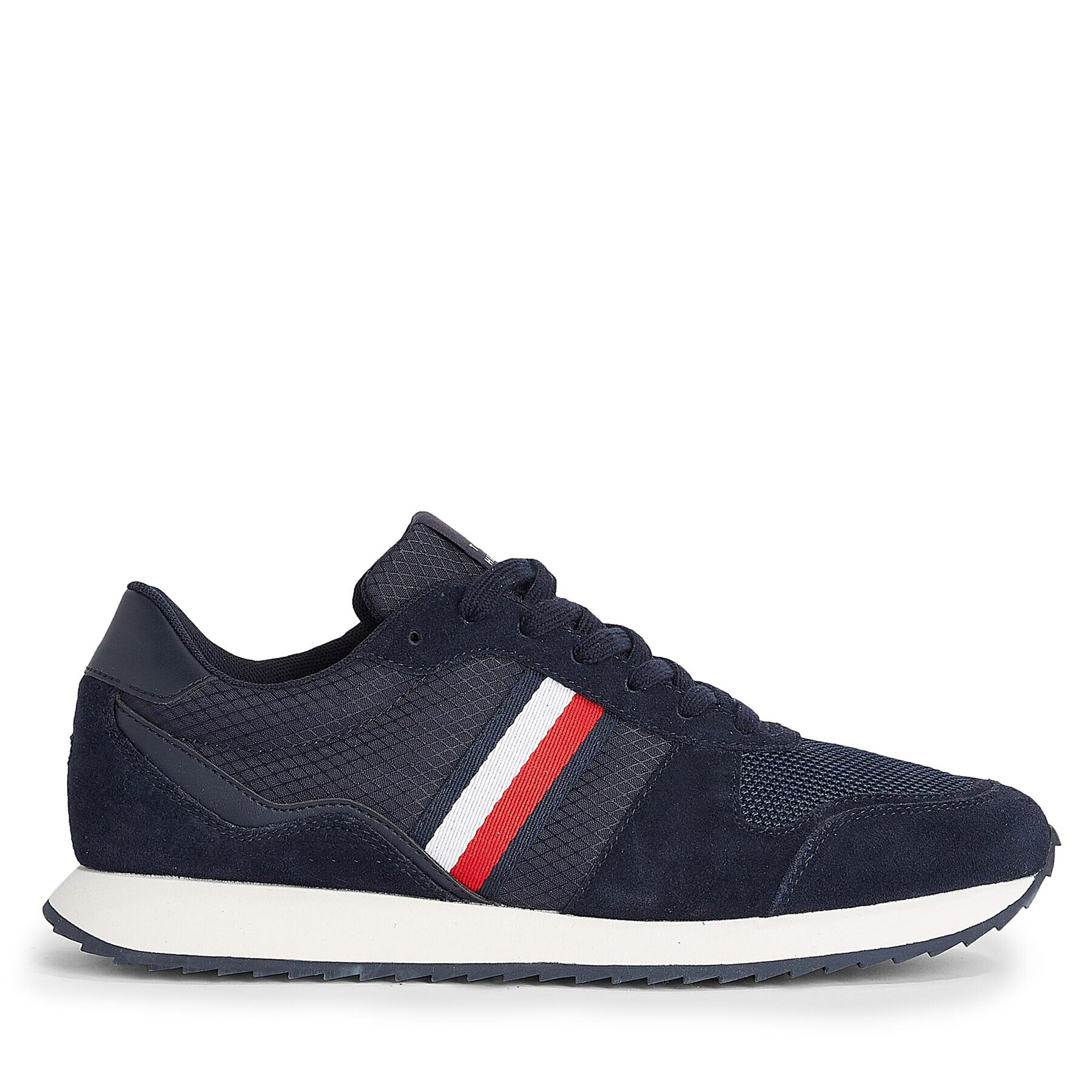 Tommy Hilfiger Sneakers Runner Evo Mix FM0FM04699 Albastru - Pled.ro