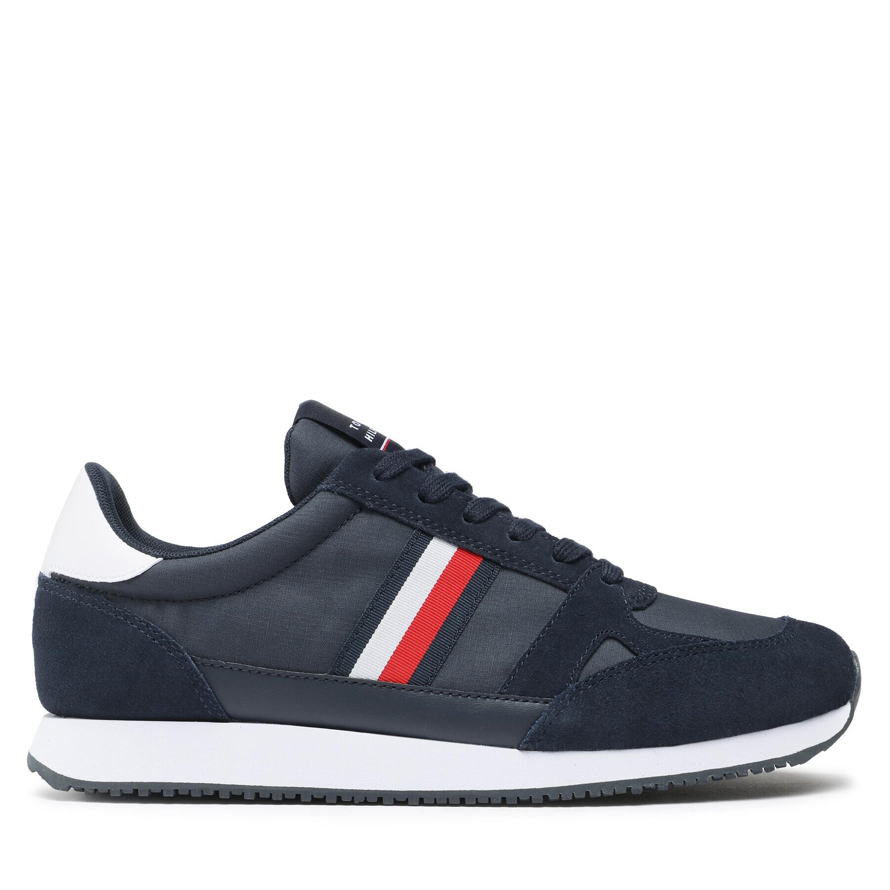 Tommy Hilfiger Sneakers Runner Lo Vintage Mix FM0FM03431 Bleumarin - Pled.ro