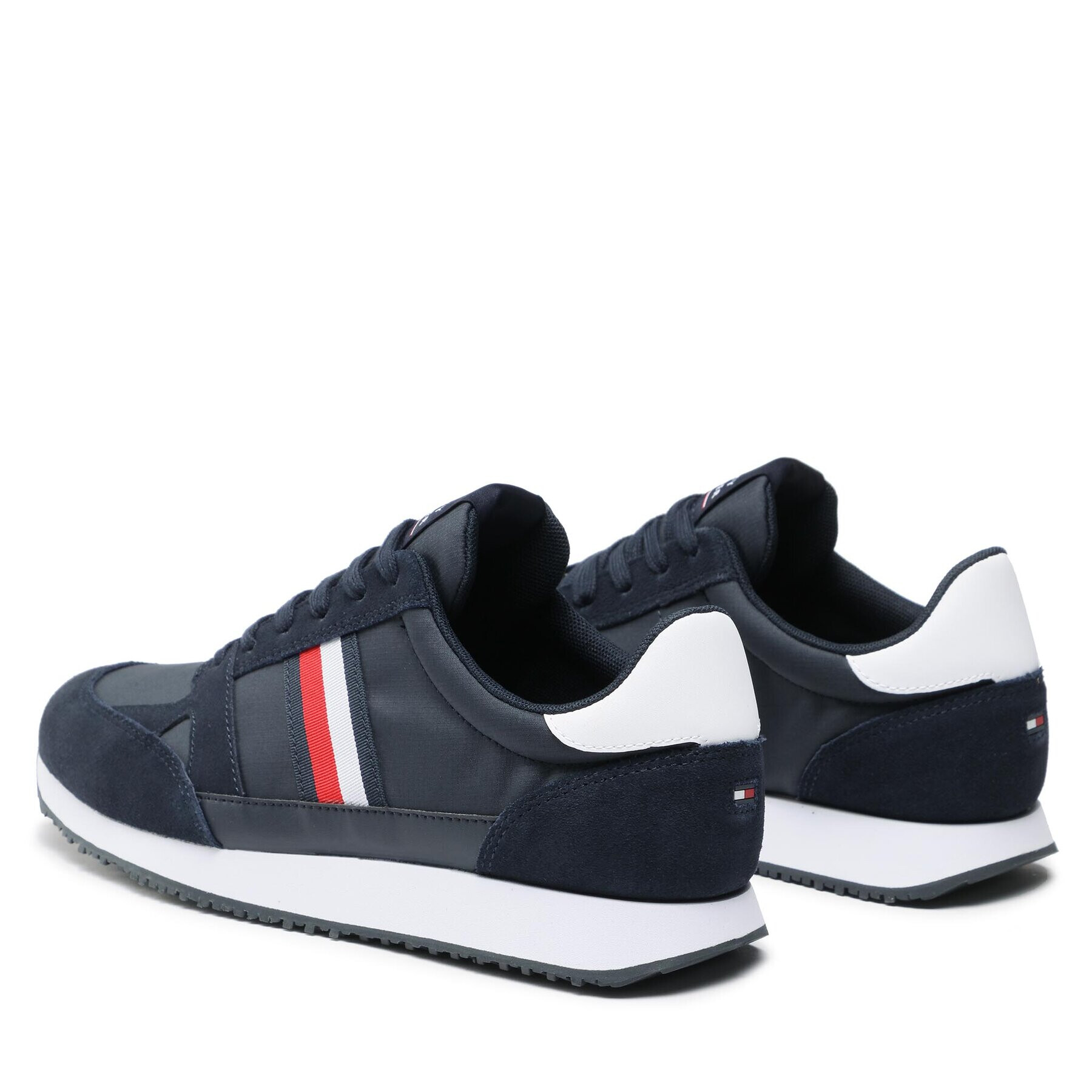 Tommy Hilfiger Sneakers Runner Lo Vintage Mix FM0FM03431 Bleumarin - Pled.ro