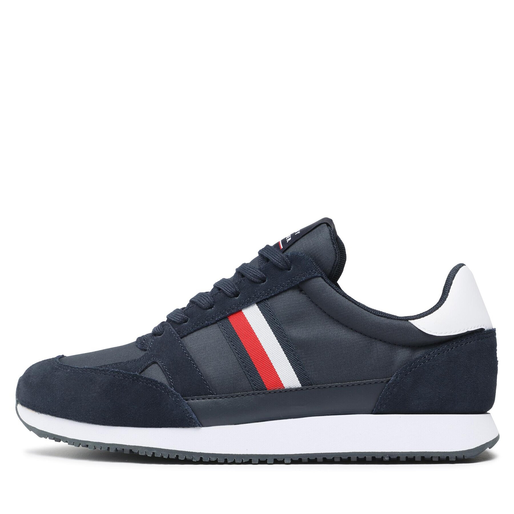 Tommy Hilfiger Sneakers Runner Lo Vintage Mix FM0FM03431 Bleumarin - Pled.ro