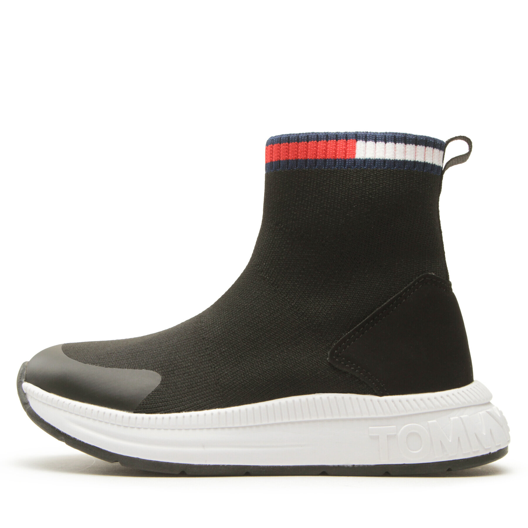 Tommy Hilfiger Sneakers Sock Sneaker T3X9-32894-0702 M Negru - Pled.ro