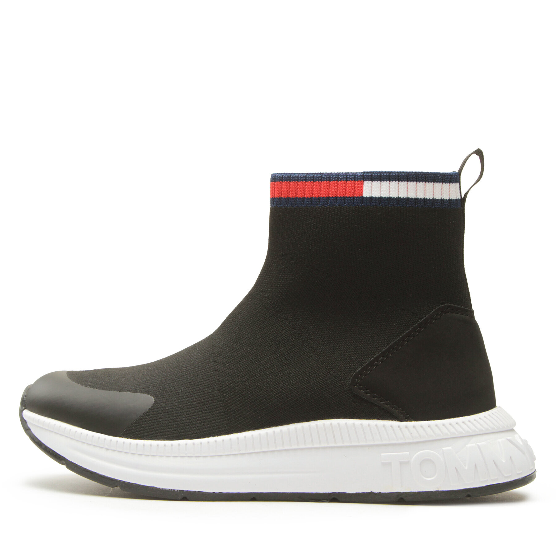 Tommy Hilfiger Sneakers Sock Sneaker T3X9-32894-0702 S Negru - Pled.ro