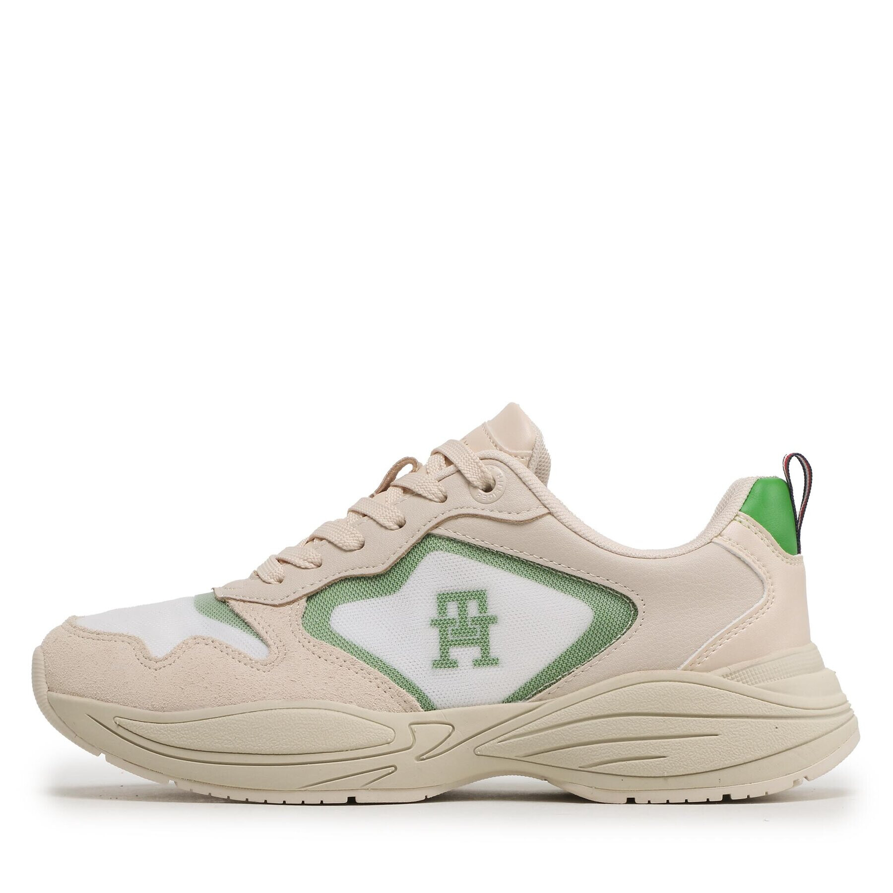 Tommy Hilfiger Sneakers Sporty Th Runner FW0FW06952 Bej - Pled.ro