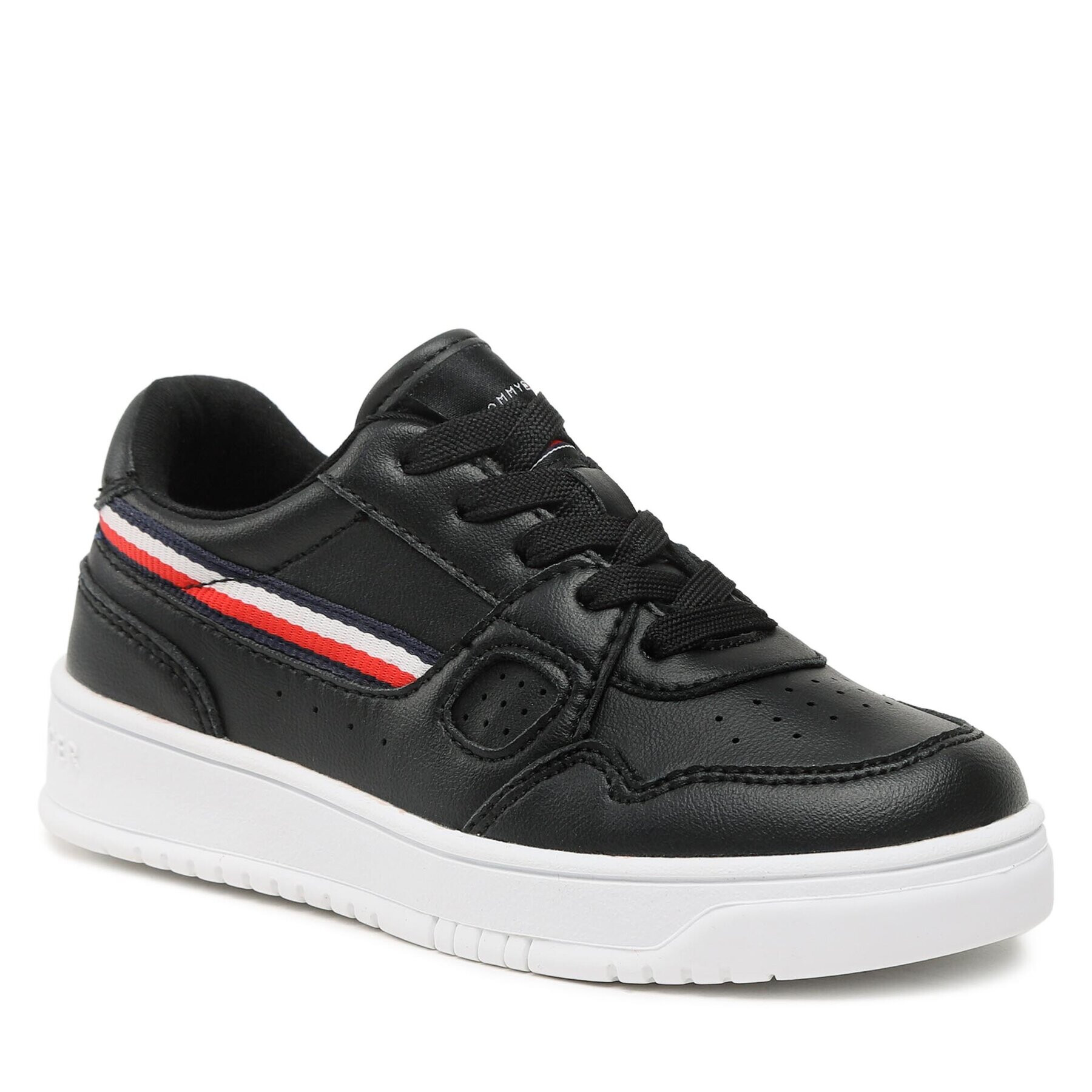 Tommy Hilfiger Sneakers Stripes Low Cut Lace-Up Sneaker T3X9-32848-1355 M Negru - Pled.ro