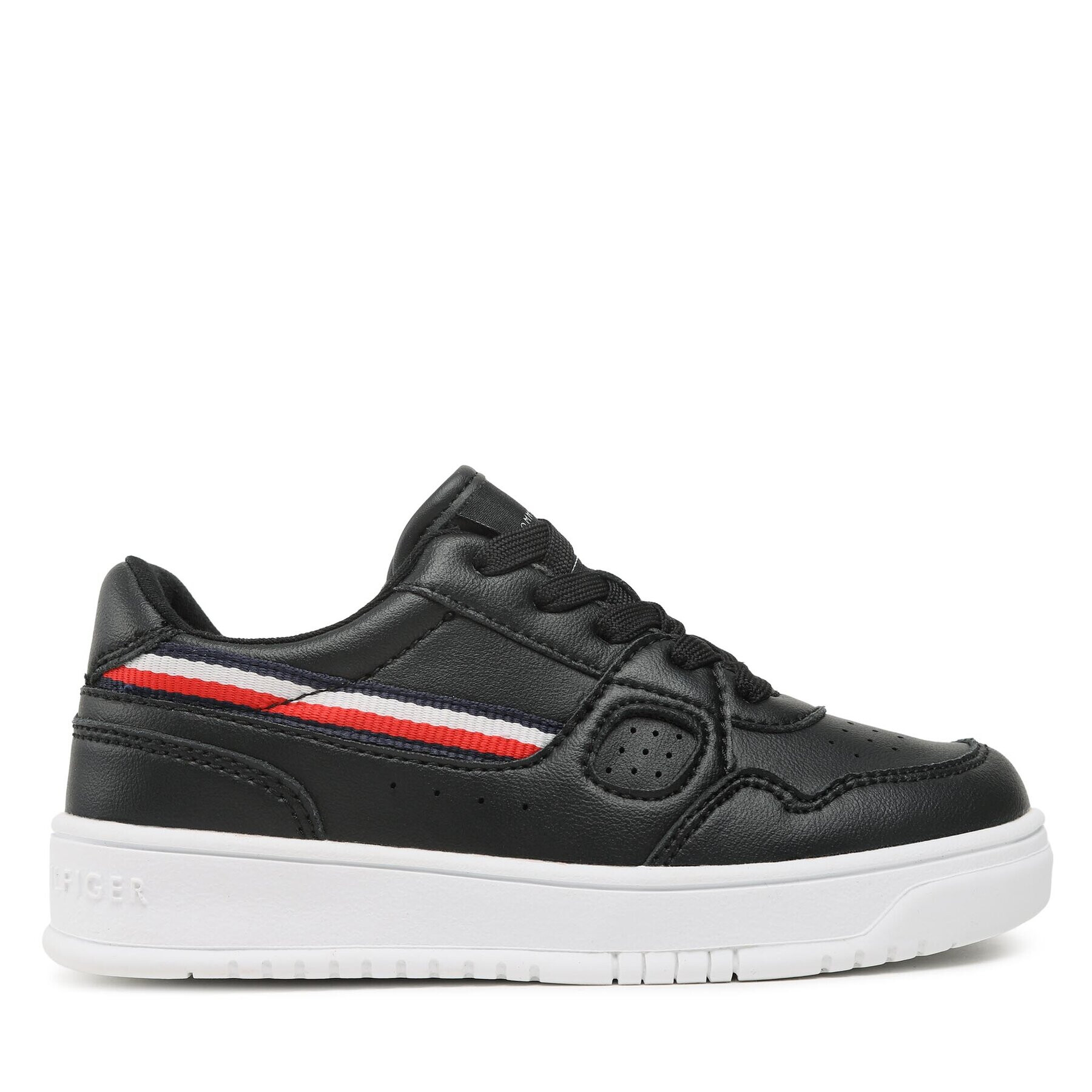 Tommy Hilfiger Sneakers Stripes Low Cut Lace-Up Sneaker T3X9-32848-1355 M Negru - Pled.ro