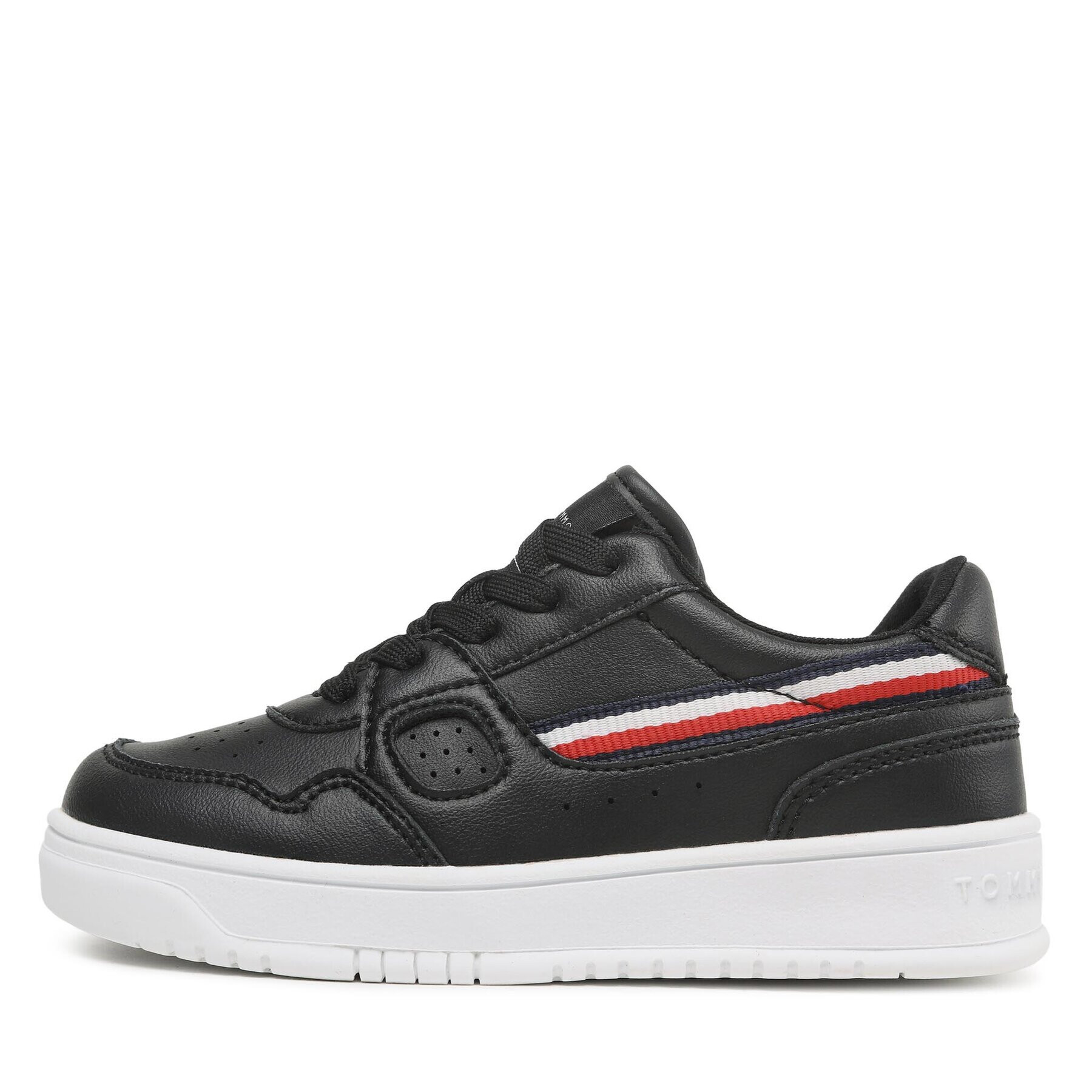 Tommy Hilfiger Sneakers Stripes Low Cut Lace-Up Sneaker T3X9-32848-1355 M Negru - Pled.ro