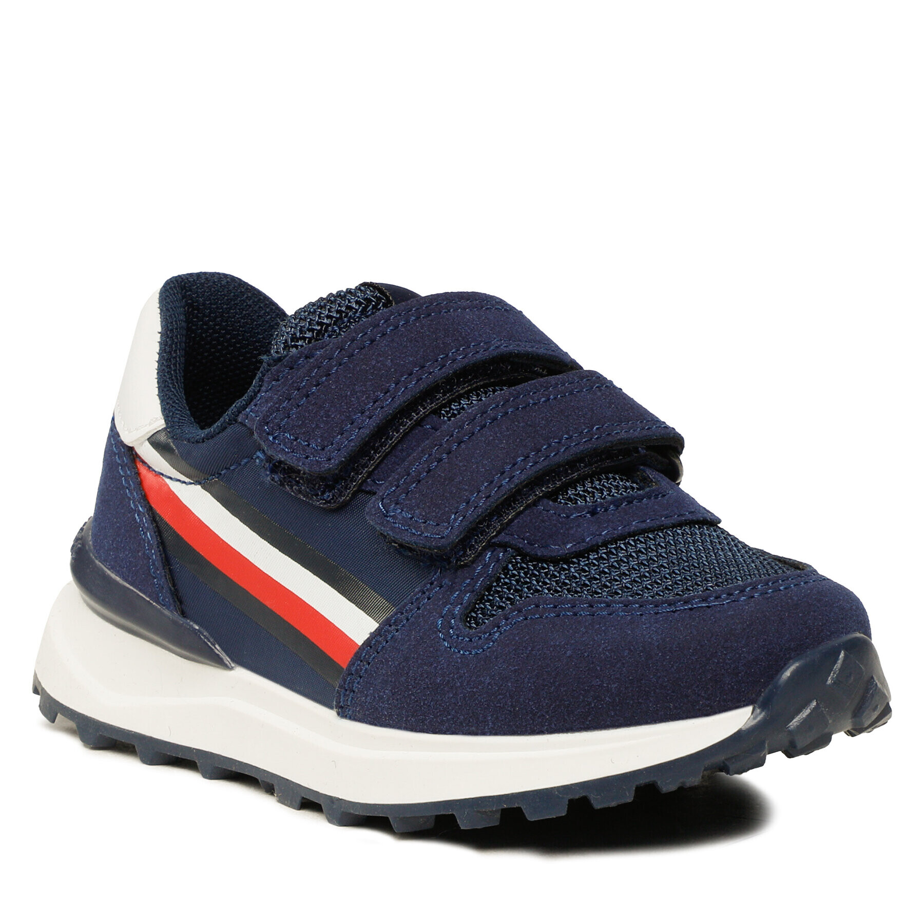 Tommy Hilfiger Sneakers Stripes Low T1B9-32882-1587 M Bleumarin - Pled.ro