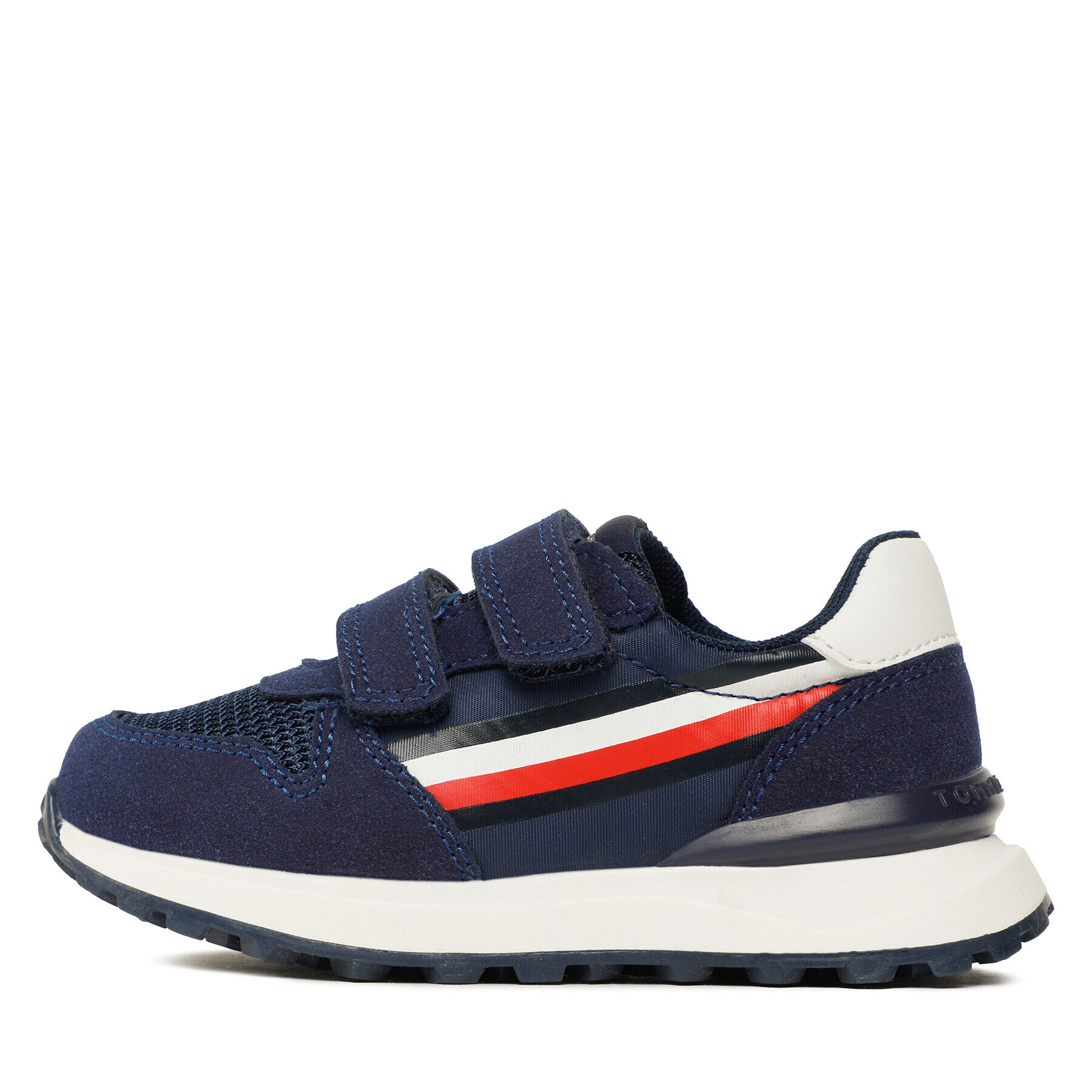 Tommy Hilfiger Sneakers Stripes Low T1B9-32882-1587 M Bleumarin - Pled.ro