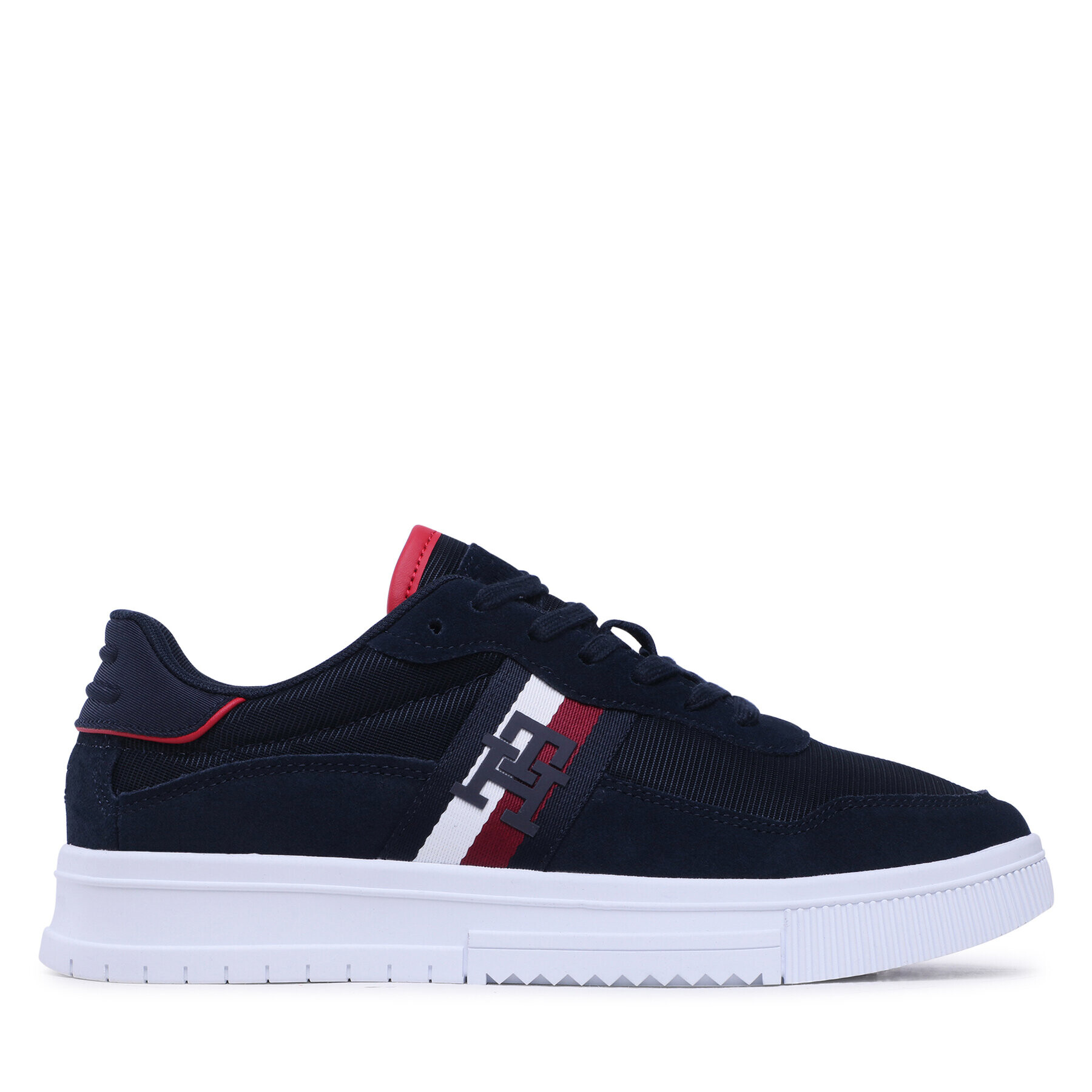 Tommy Hilfiger Sneakers Supercup Mix FM0FM04585 Bleumarin - Pled.ro