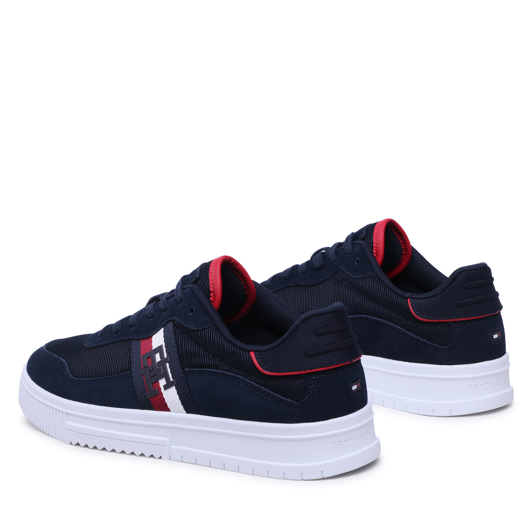 Tommy Hilfiger Sneakers Supercup Mix FM0FM04585 Bleumarin - Pled.ro