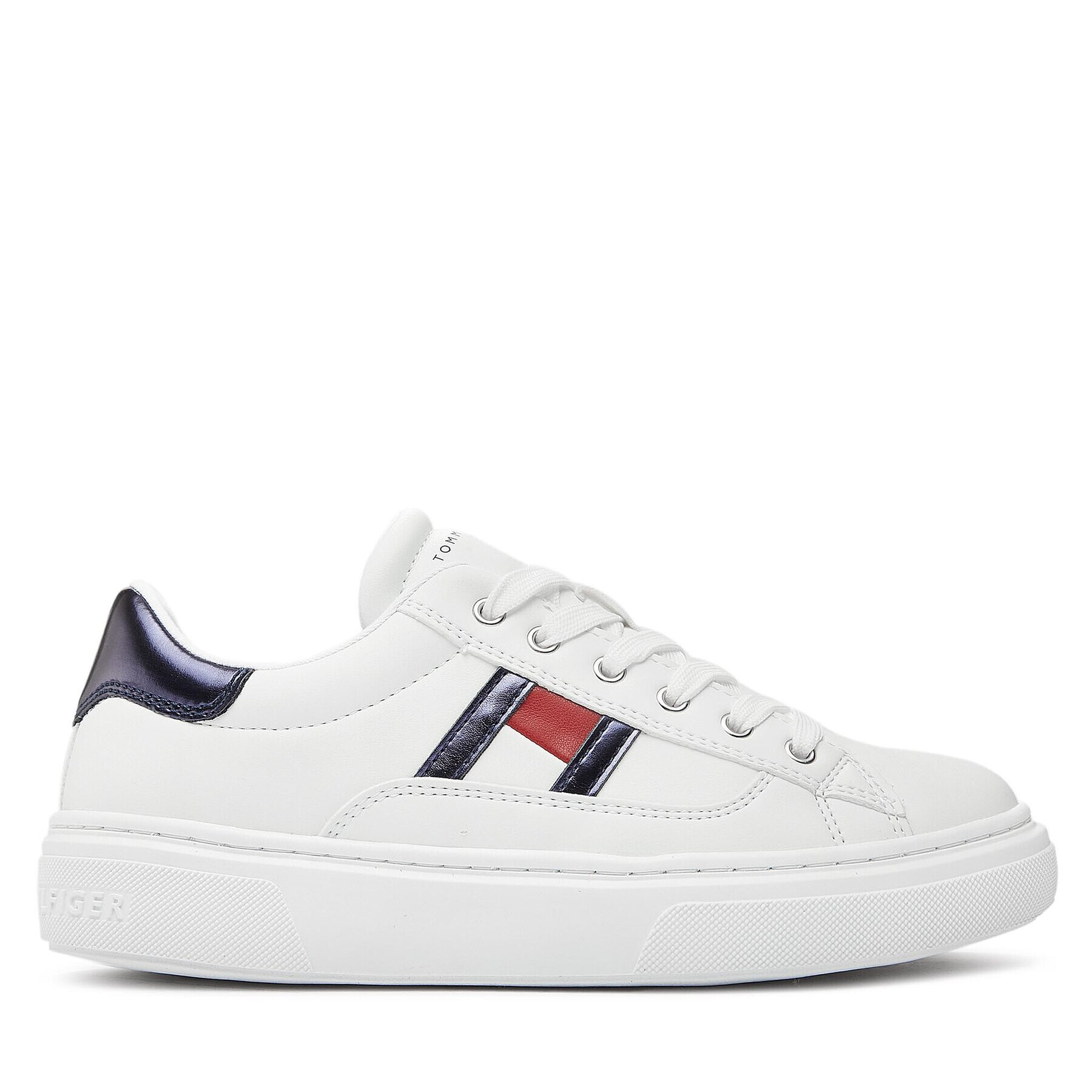 Tommy Hilfiger Sneakers T3A9-32966-1355A473 S Alb - Pled.ro