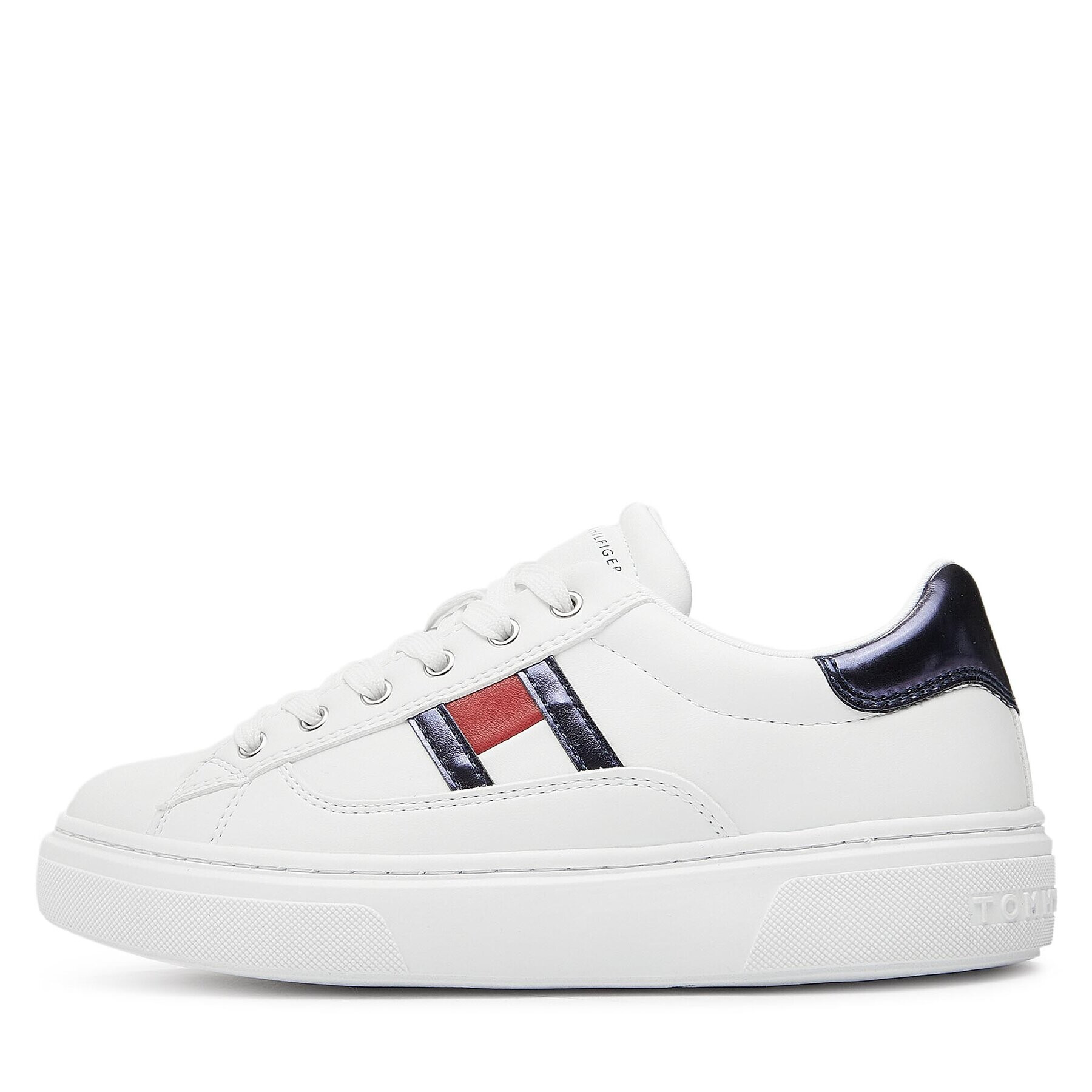 Tommy Hilfiger Sneakers T3A9-32966-1355A473 S Alb - Pled.ro