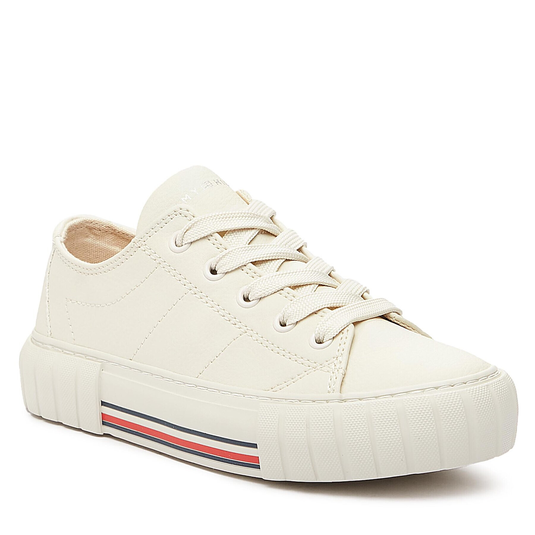 Tommy Hilfiger Sneakers T3A9-32971-1355 M Écru - Pled.ro