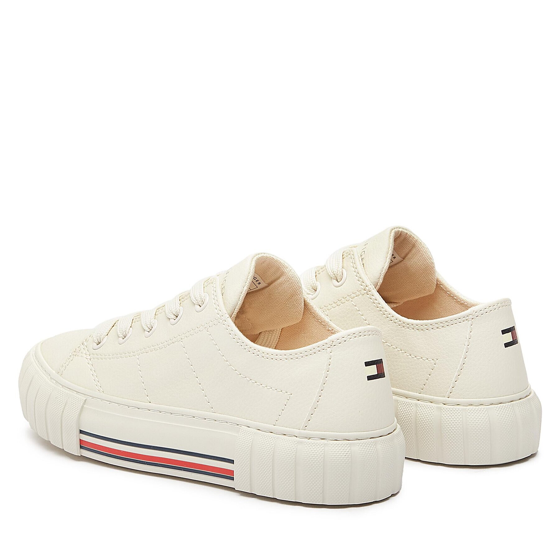 Tommy Hilfiger Sneakers T3A9-32971-1355 M Écru - Pled.ro