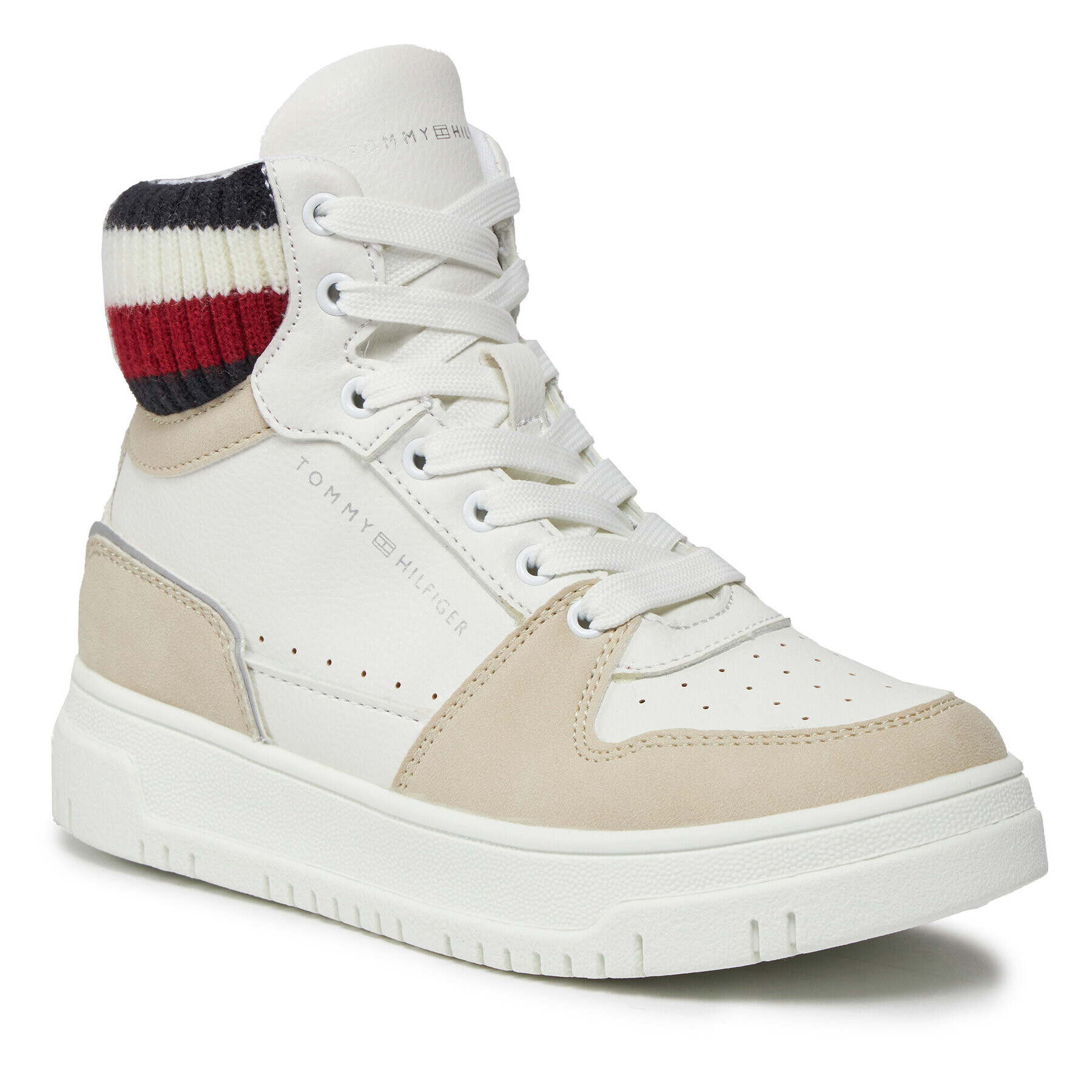 Tommy Hilfiger Sneakers T3A9-32989-1269A493 M Alb - Pled.ro