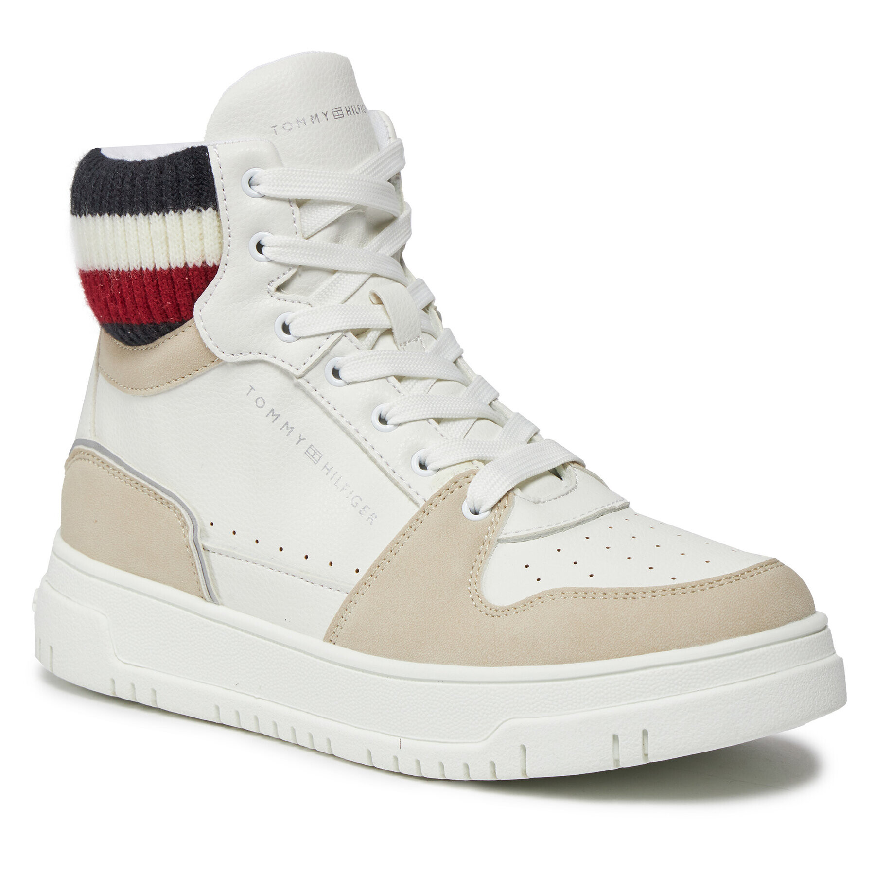 Tommy Hilfiger Sneakers T3A9-32989-1269A493 S Alb - Pled.ro