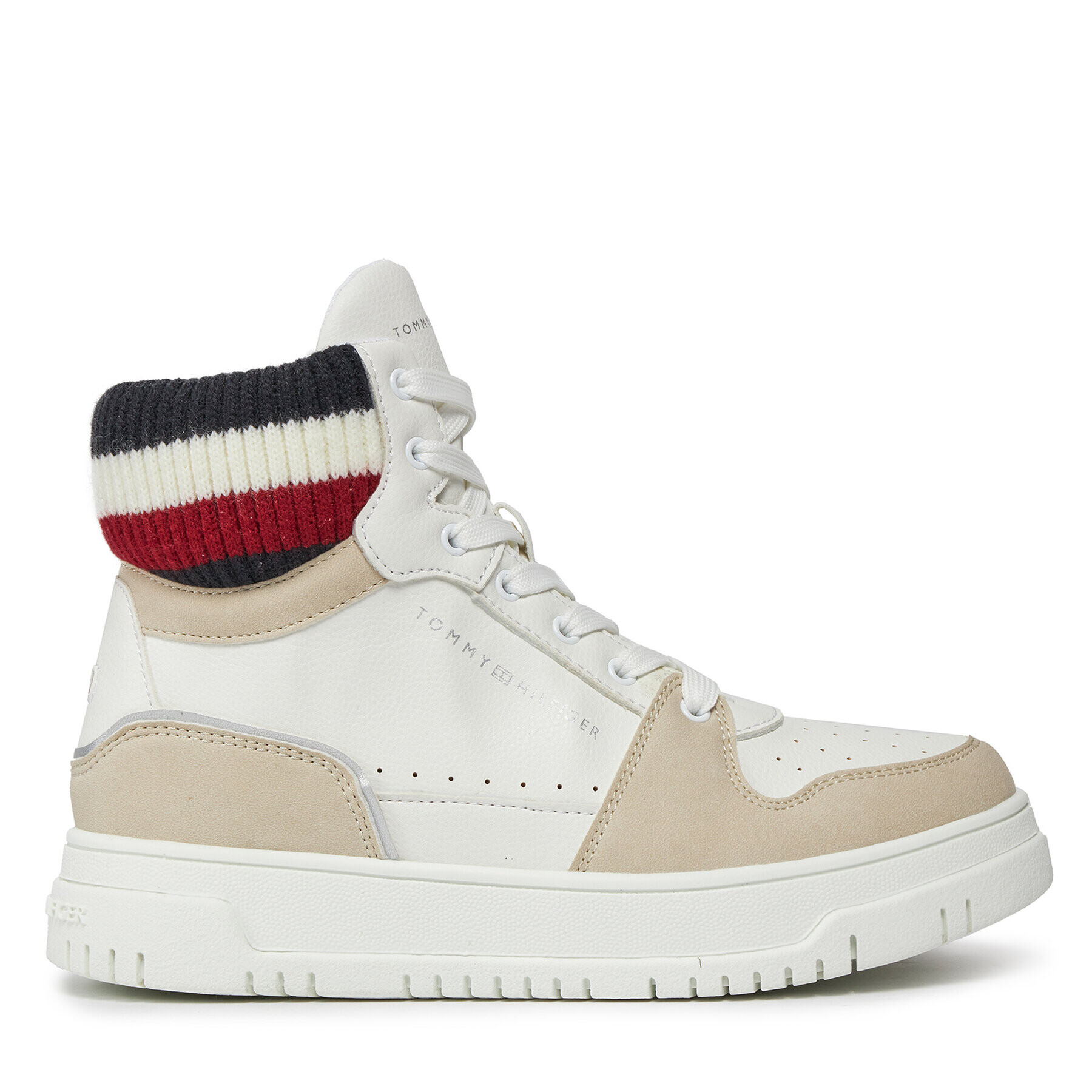 Tommy Hilfiger Sneakers T3A9-32989-1269A493 S Alb - Pled.ro